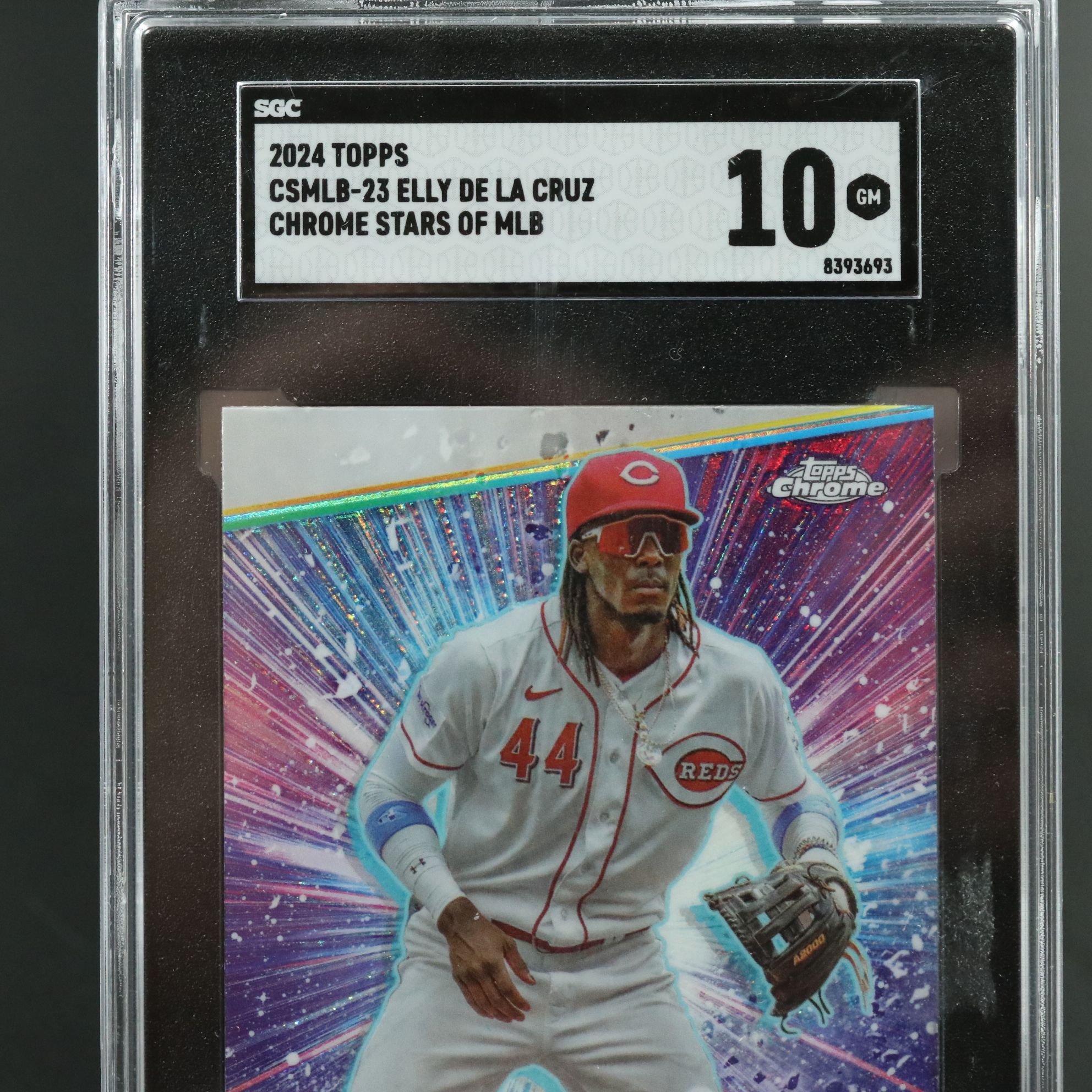 2024 Topps Elly De La Cruz Stars Of MLB Rookie Card Graded SGC 10
