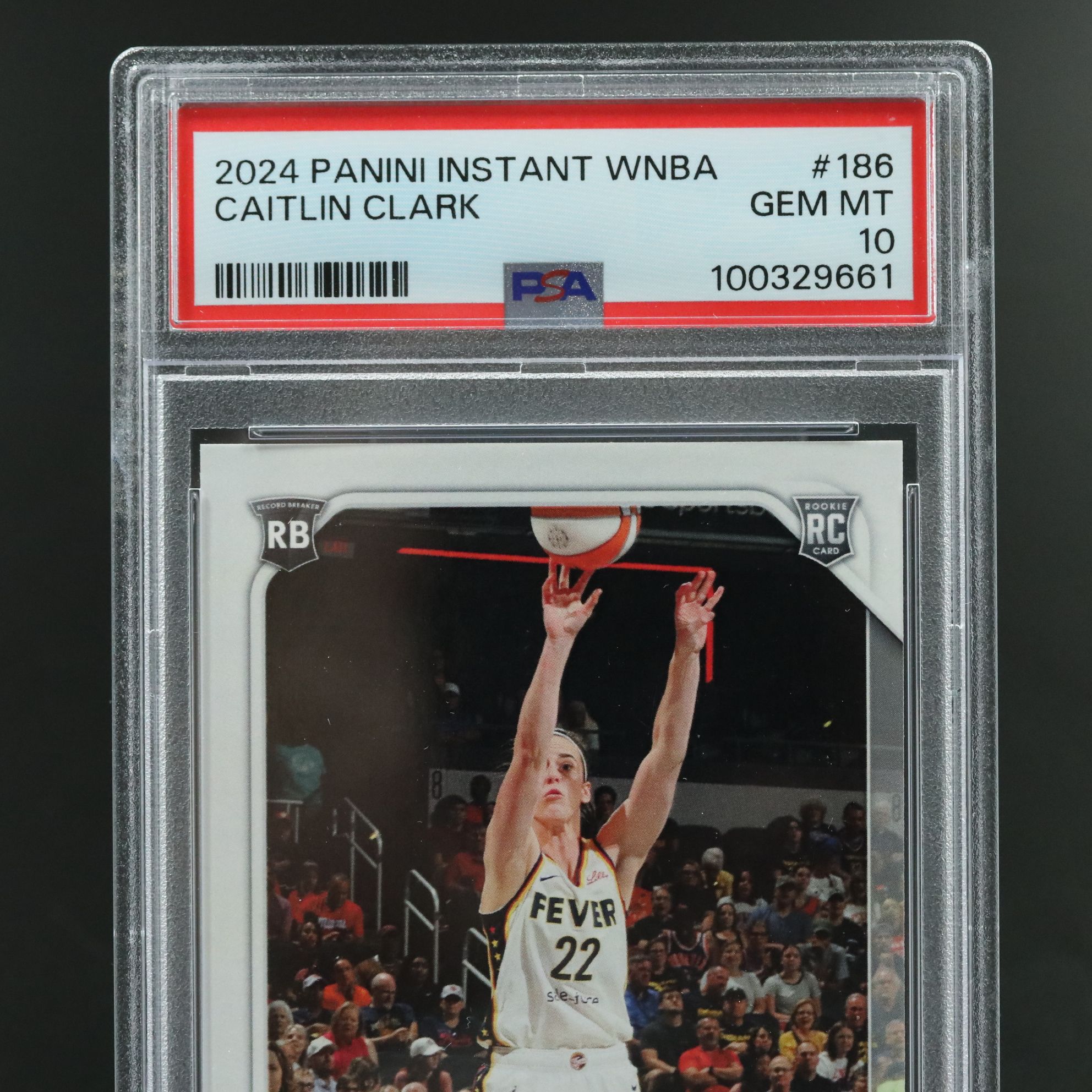 2024 Panini Instant Caitlin Clark Rookie Basketball Card Graded PSA 10