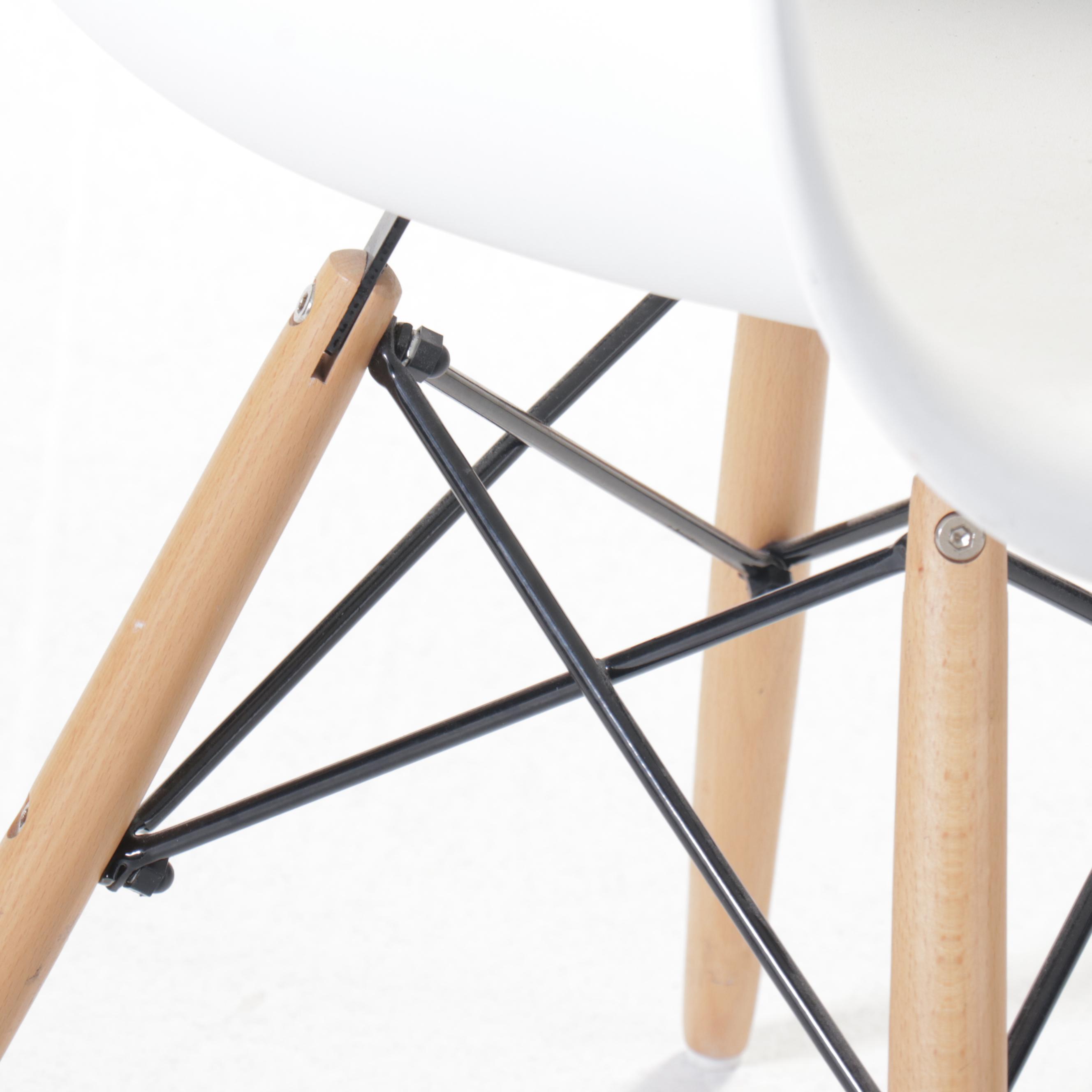 Mid Century Modern Style Shell Armchair