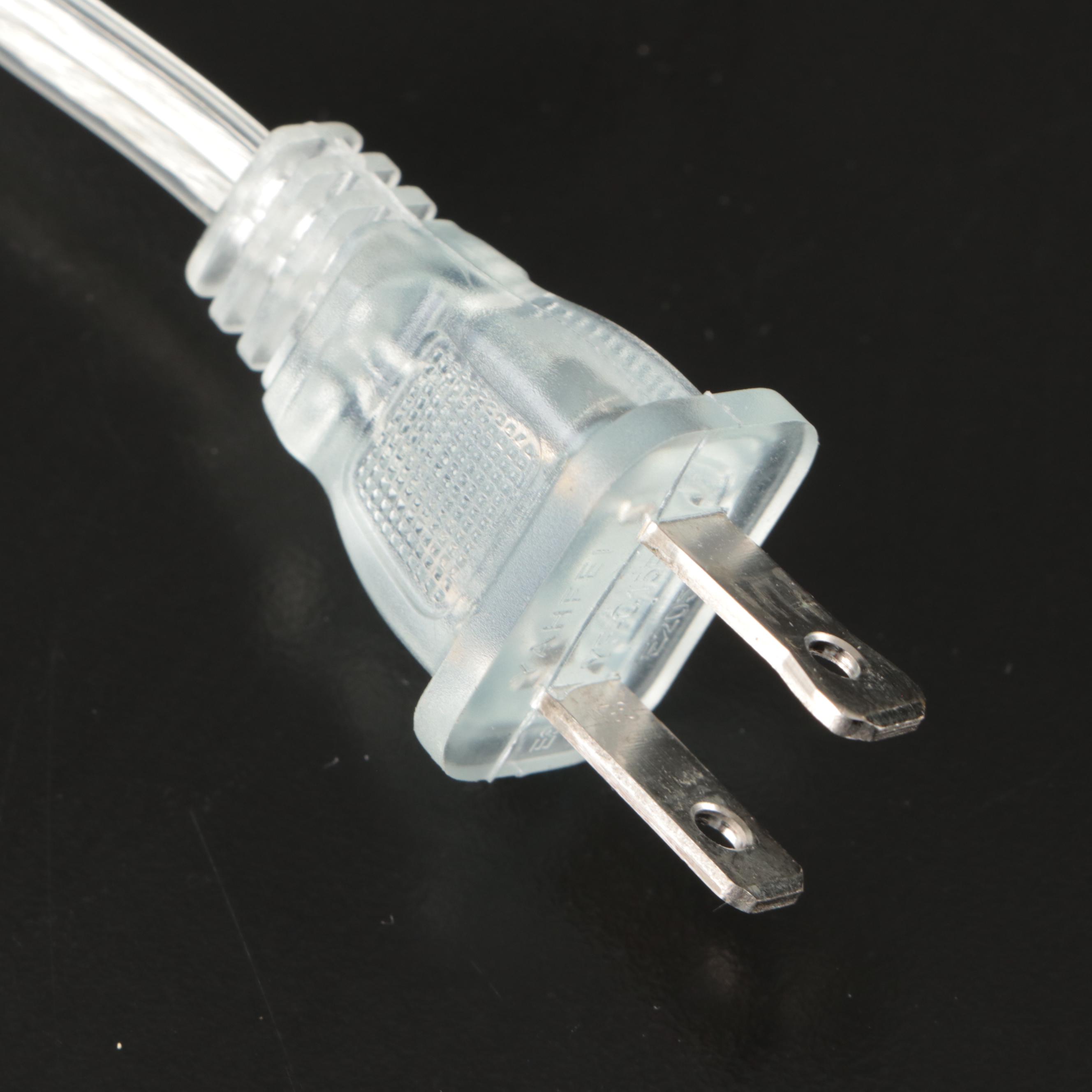 Mid Century Modern Style Glitter Glass Table Lamp, 21st Century