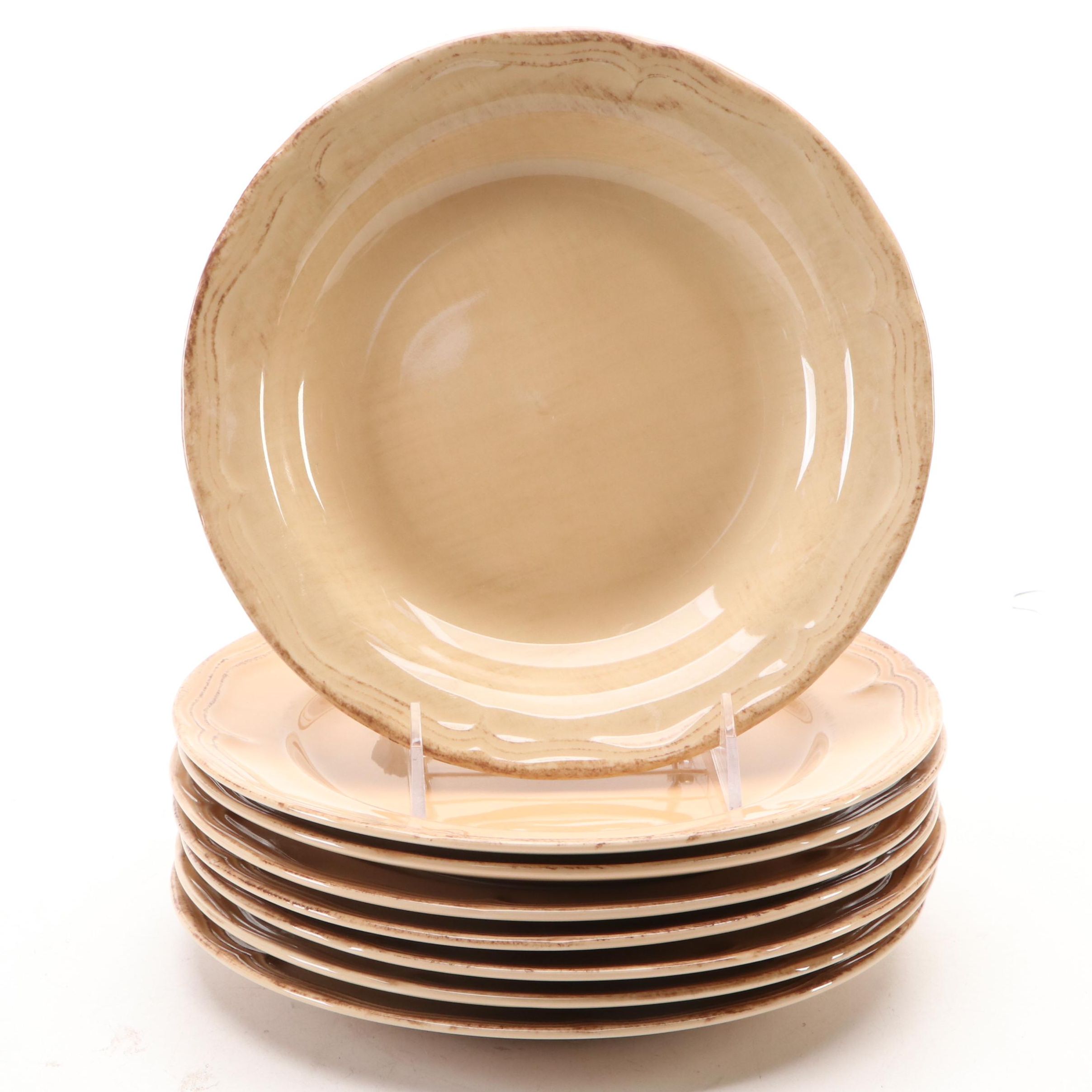 Nikko "Country Market" Antique Brown Stoneware Tableware, 2003–2006