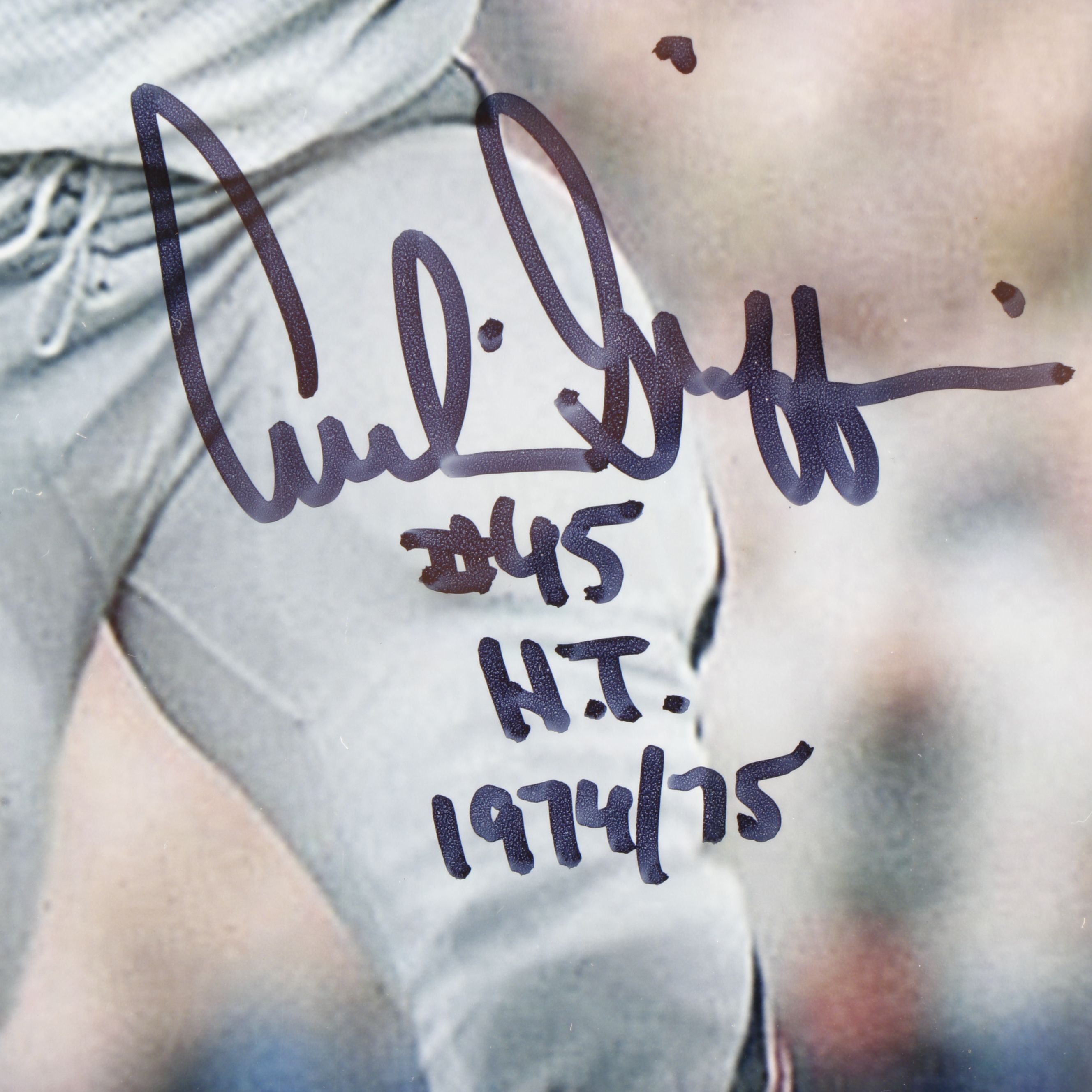 Archie Griffin Signed Ohio State Buckeyes Football Print in Matted Frame, JSA