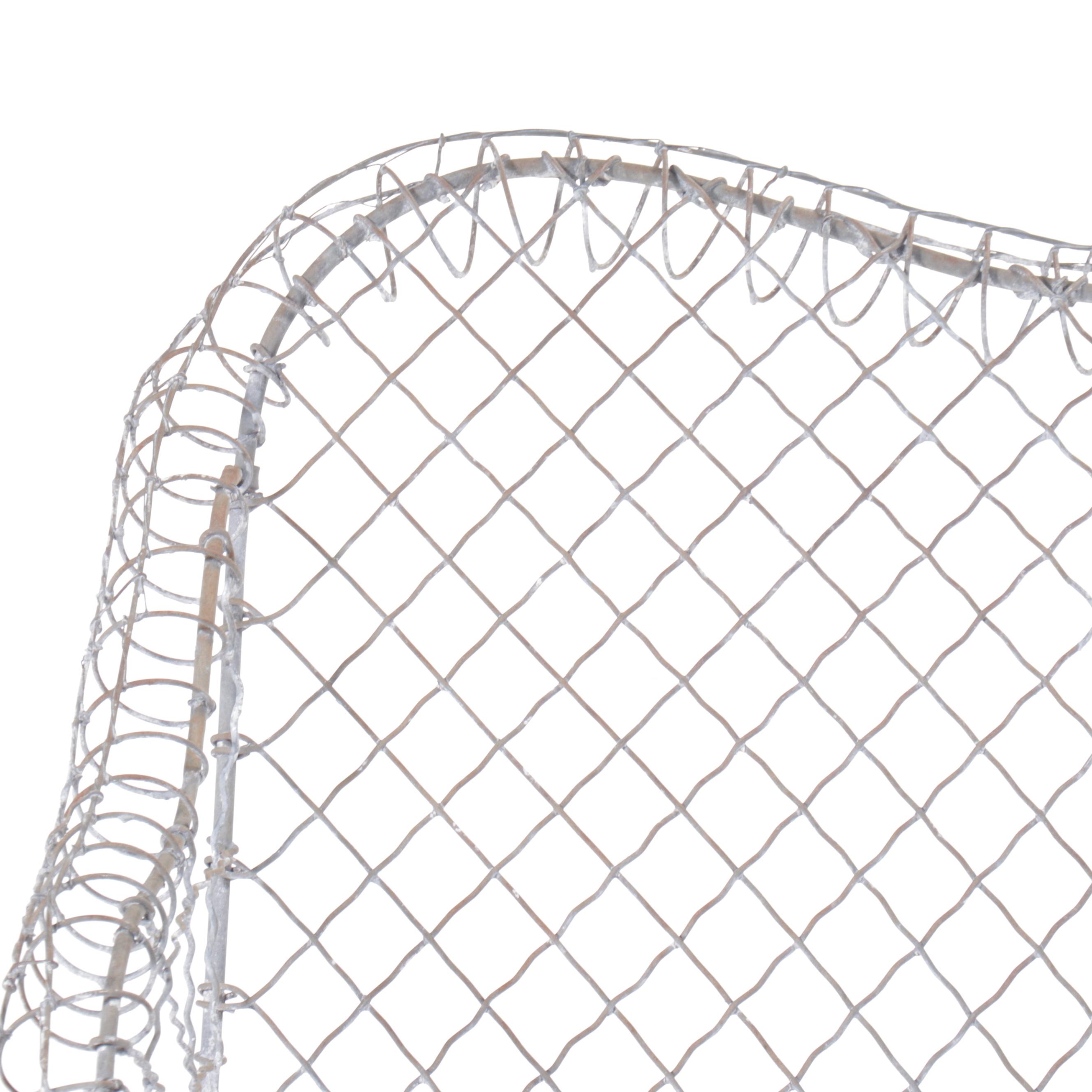 French Wire Style Garden Bench, 20th Century