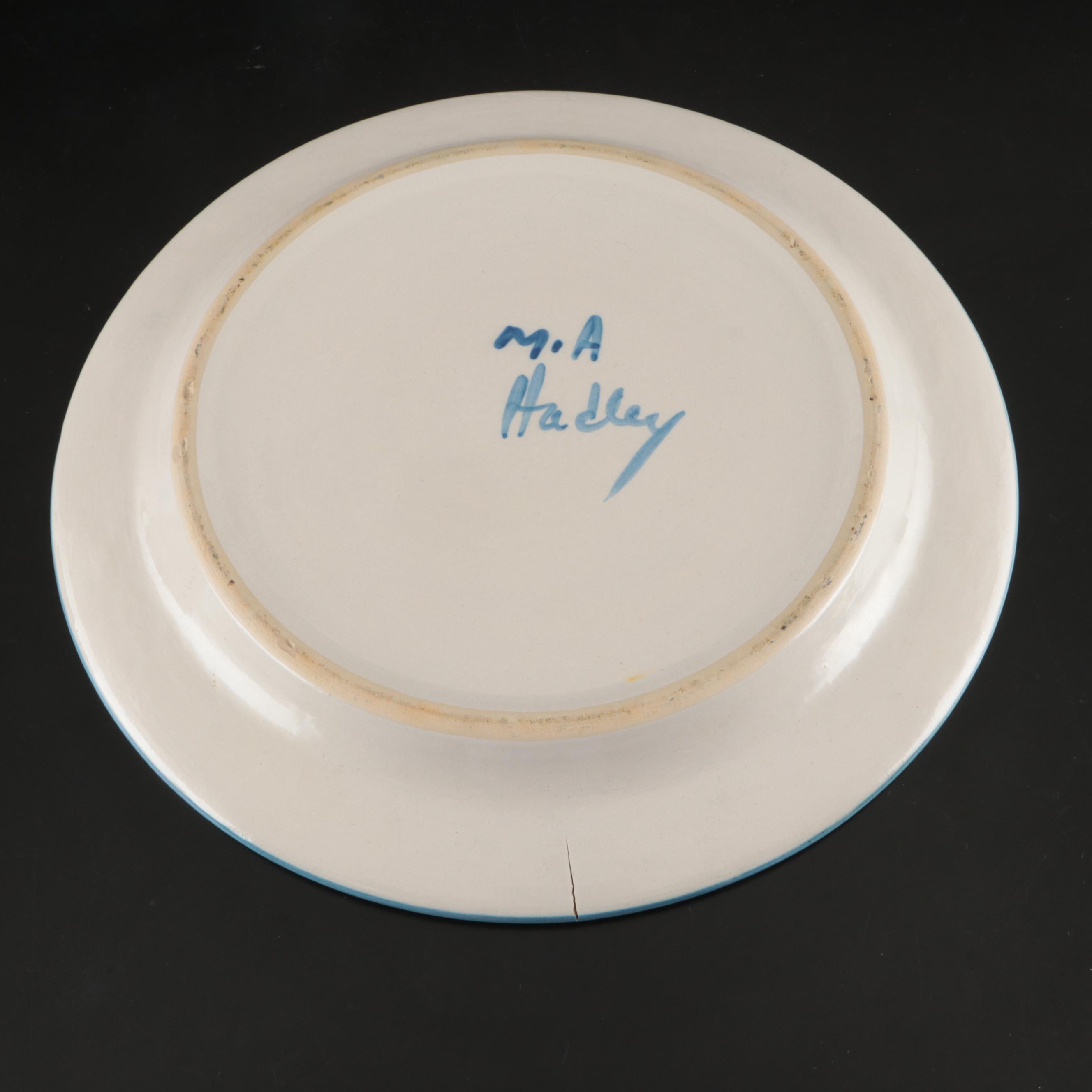 Williams-Sonoma Embroidered Cotton Table Linens with Ceramic Cups and Charger