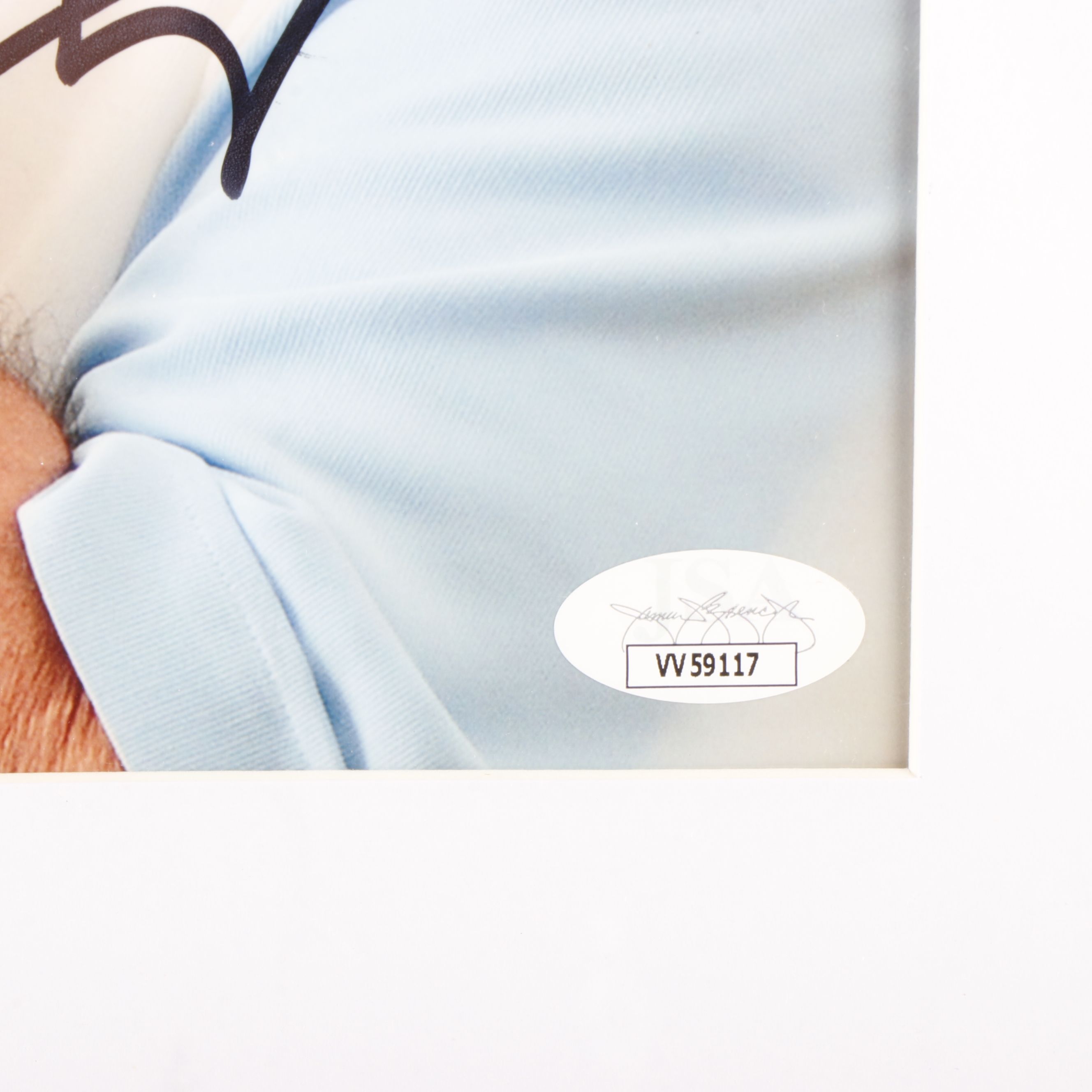 Mark Margolis Signed “Breaking Bad” Print in Matted Frame, JSA