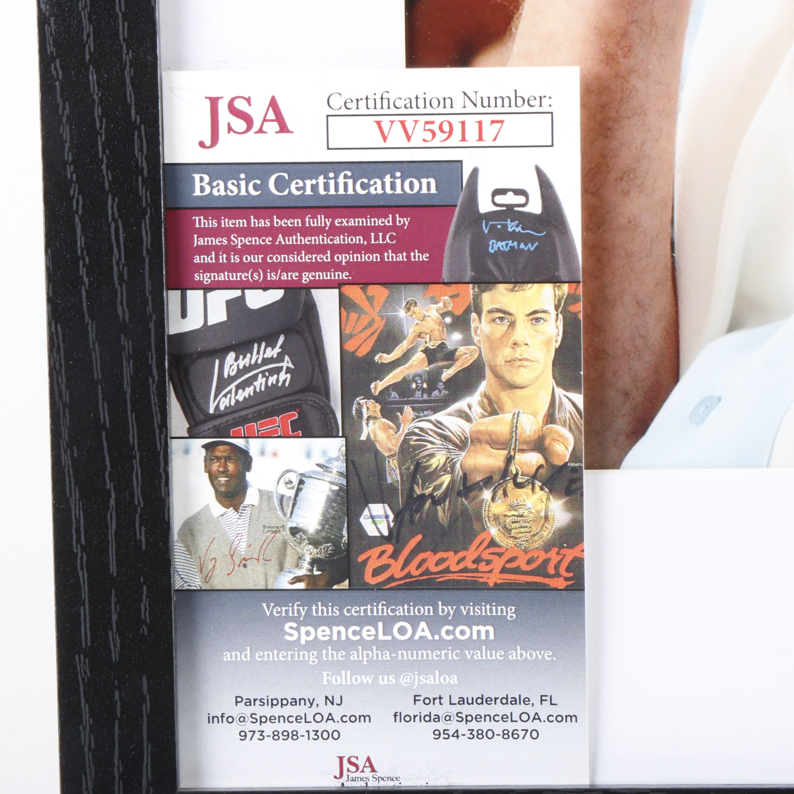 Mark Margolis Signed “Breaking Bad” Print in Matted Frame, JSA