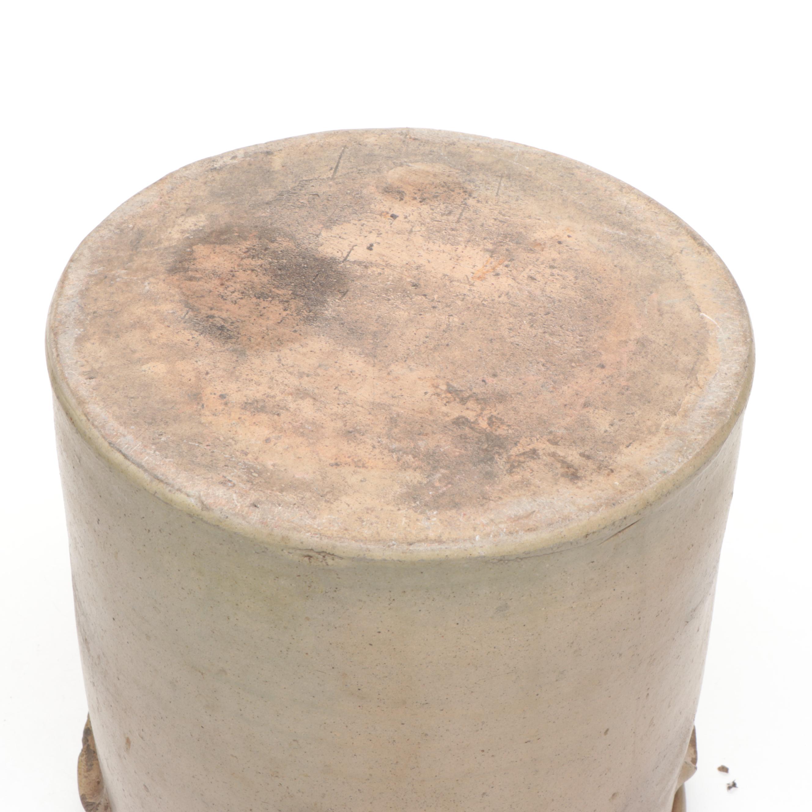 German George Kreuzberg Stoneware Bottles with Other Stoneware Vessels