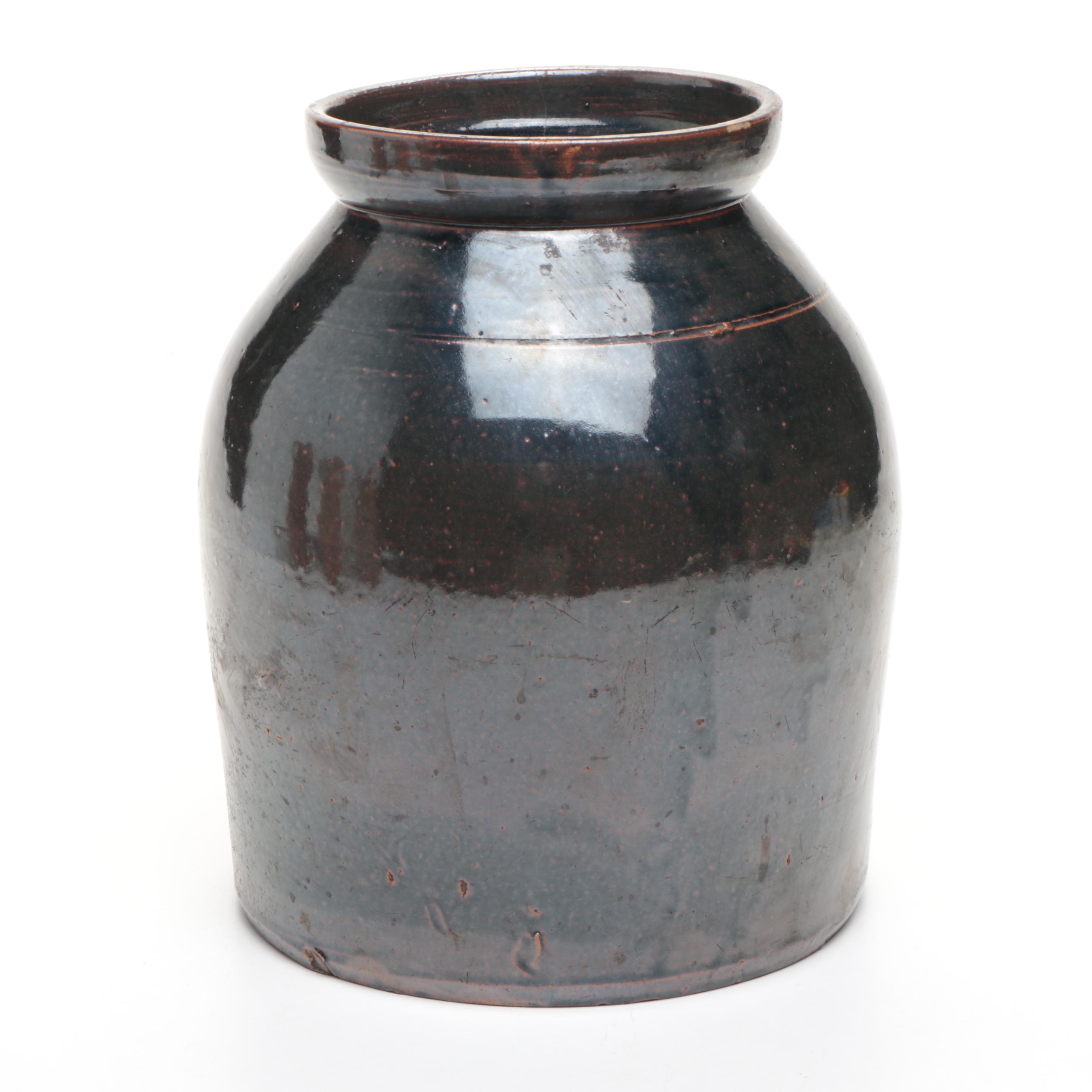 German George Kreuzberg Stoneware Bottles with Other Stoneware Vessels