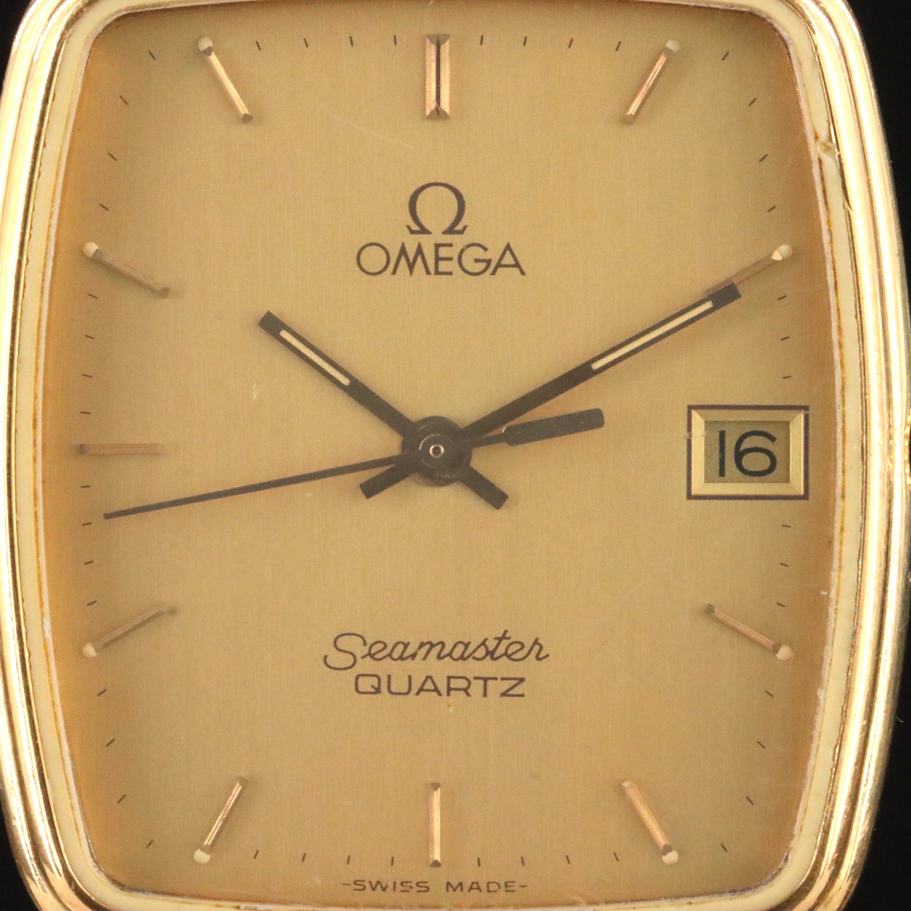 Omega Seamaster Quartz Date Watch