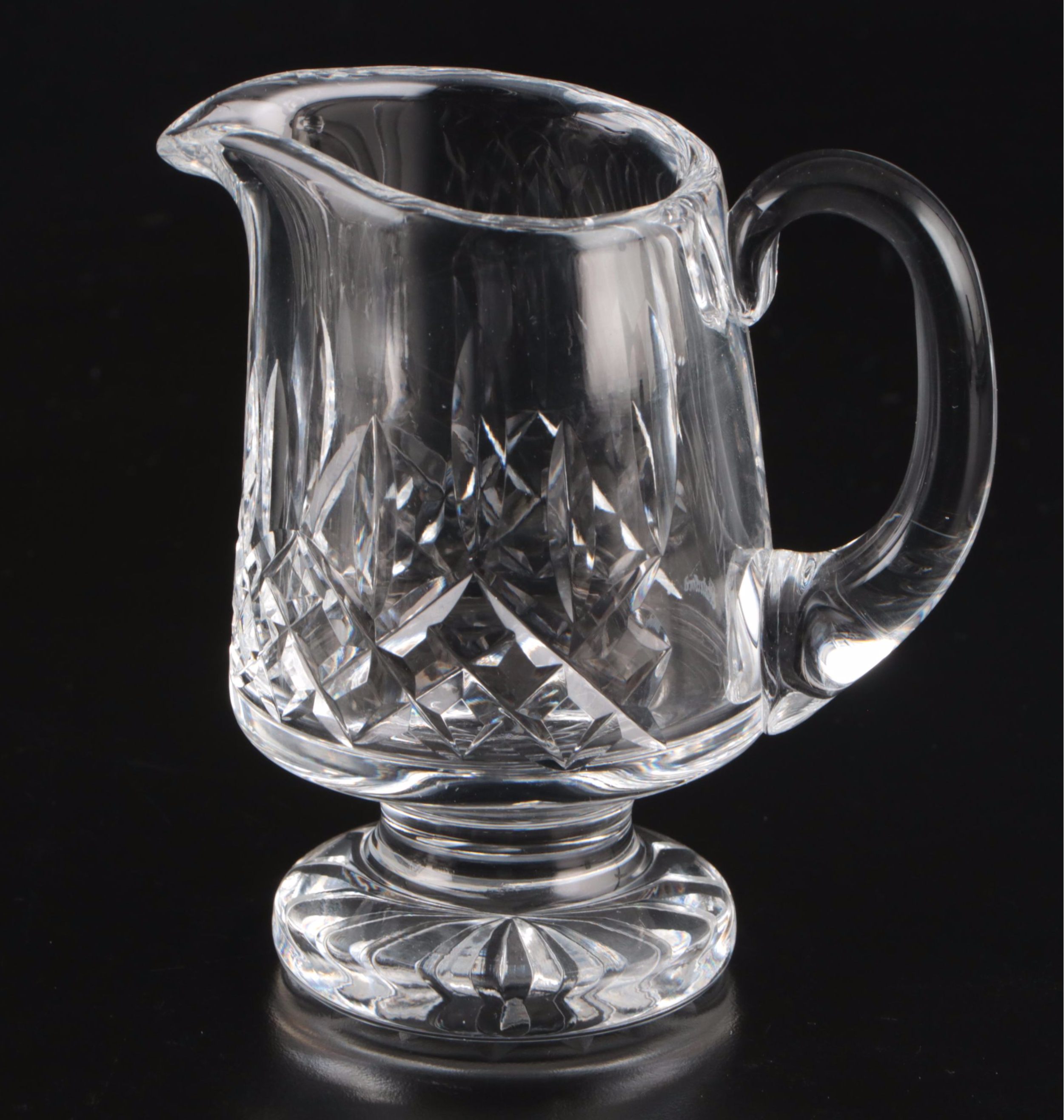 Mikasa "Park Lane" Sauce Boat and More Crystal Glass Tableware