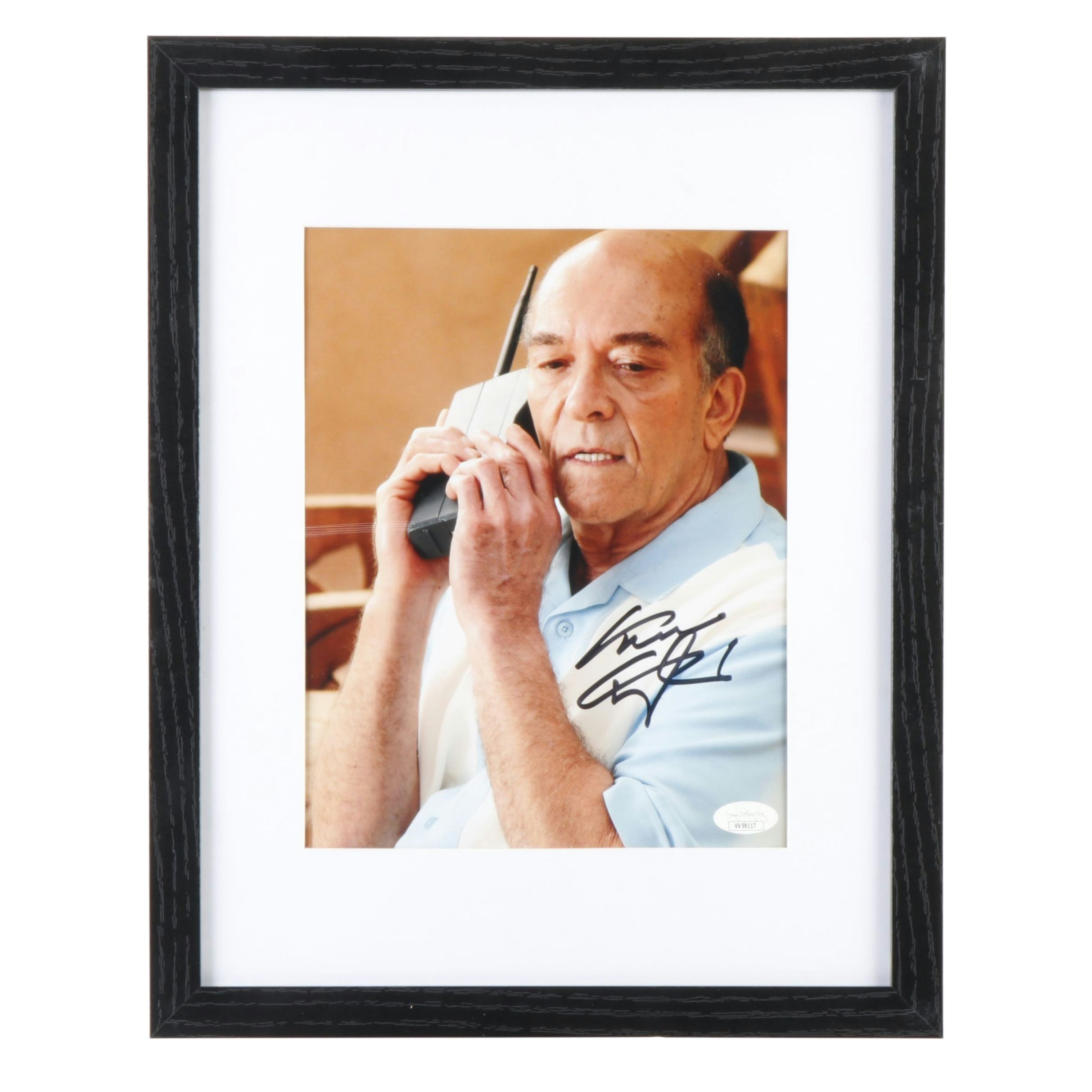 Mark Margolis Signed “Breaking Bad” Print in Matted Frame, JSA