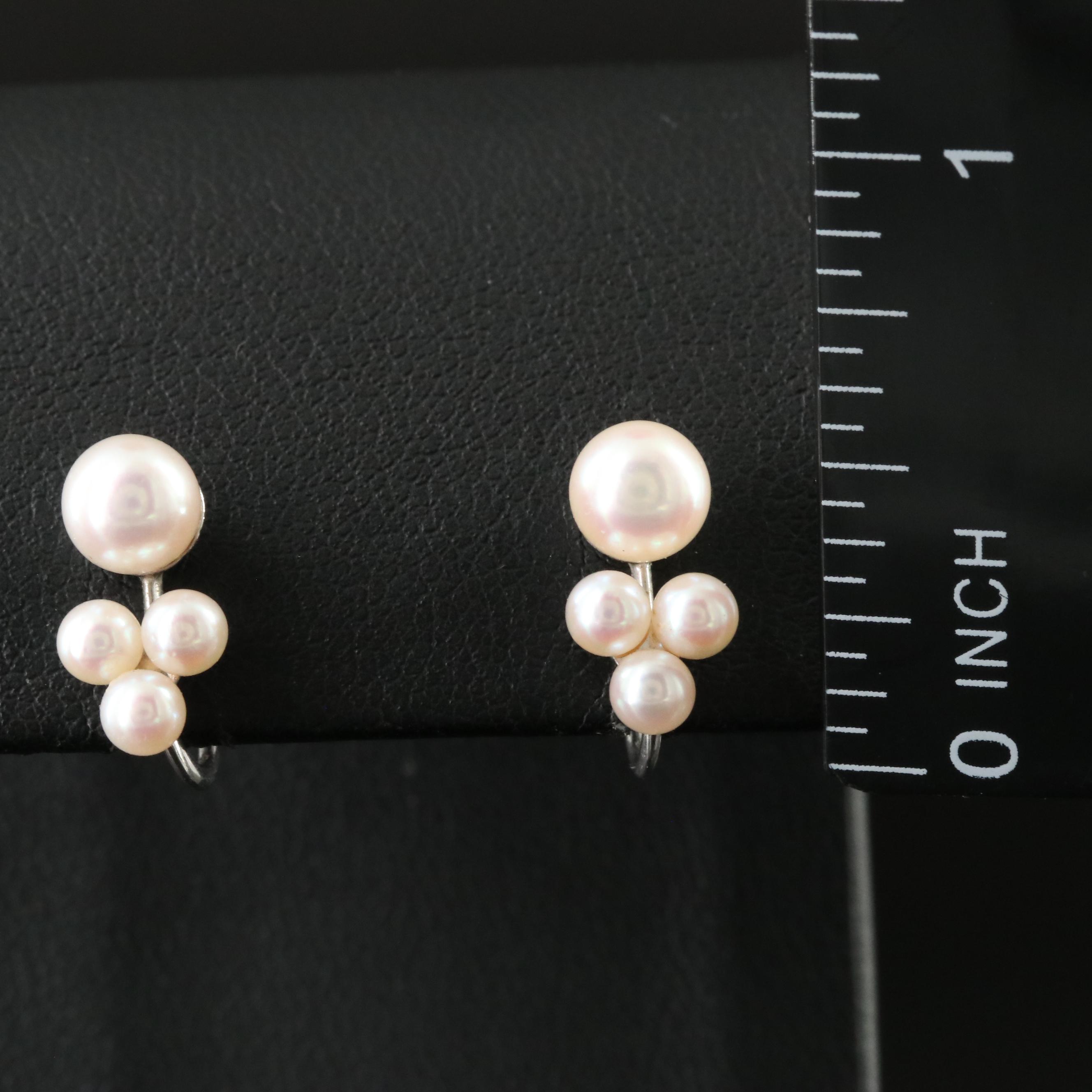 14K Pearl Earrings