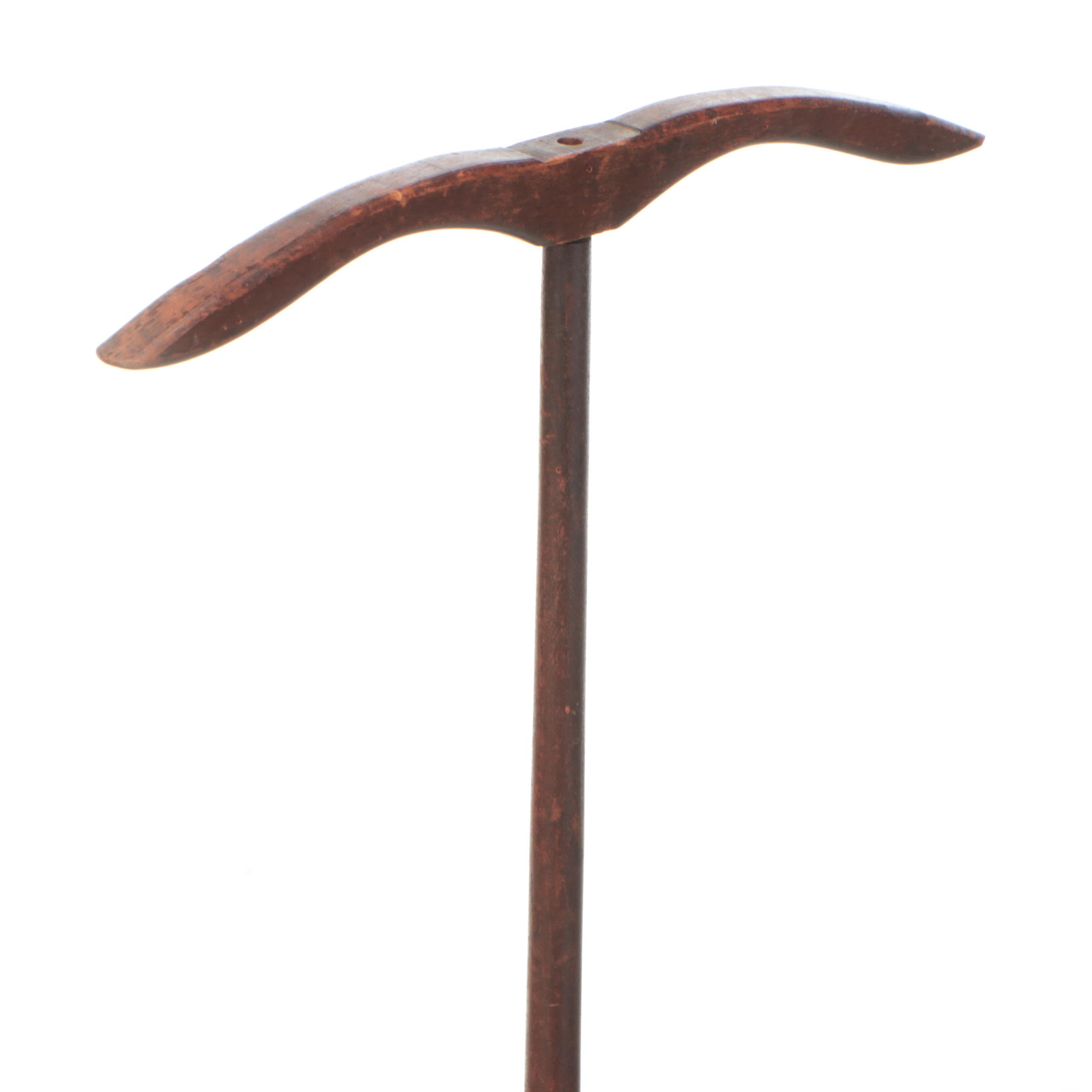 Wooden Valet Stand, Late 19th/Early 20th Century