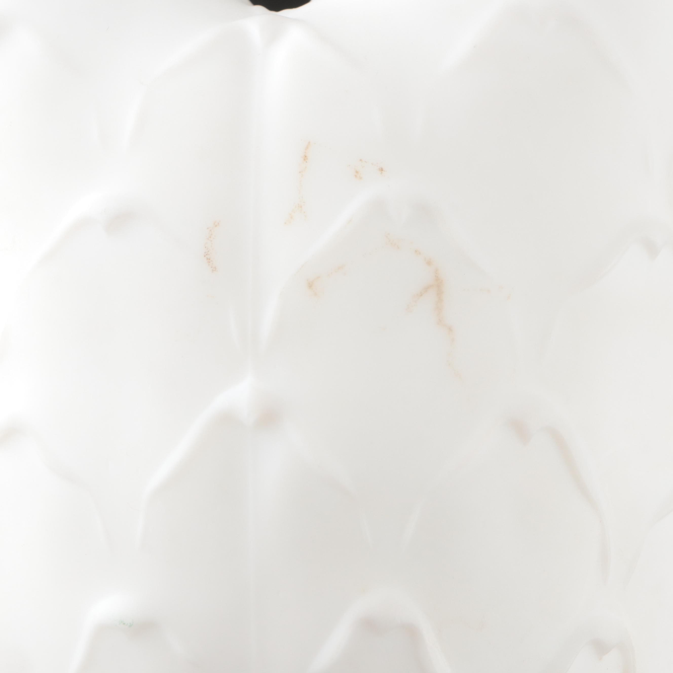 Imperial Milk Glass Seashell Compote, Candy Dishes and Other Pressed Glass Décor