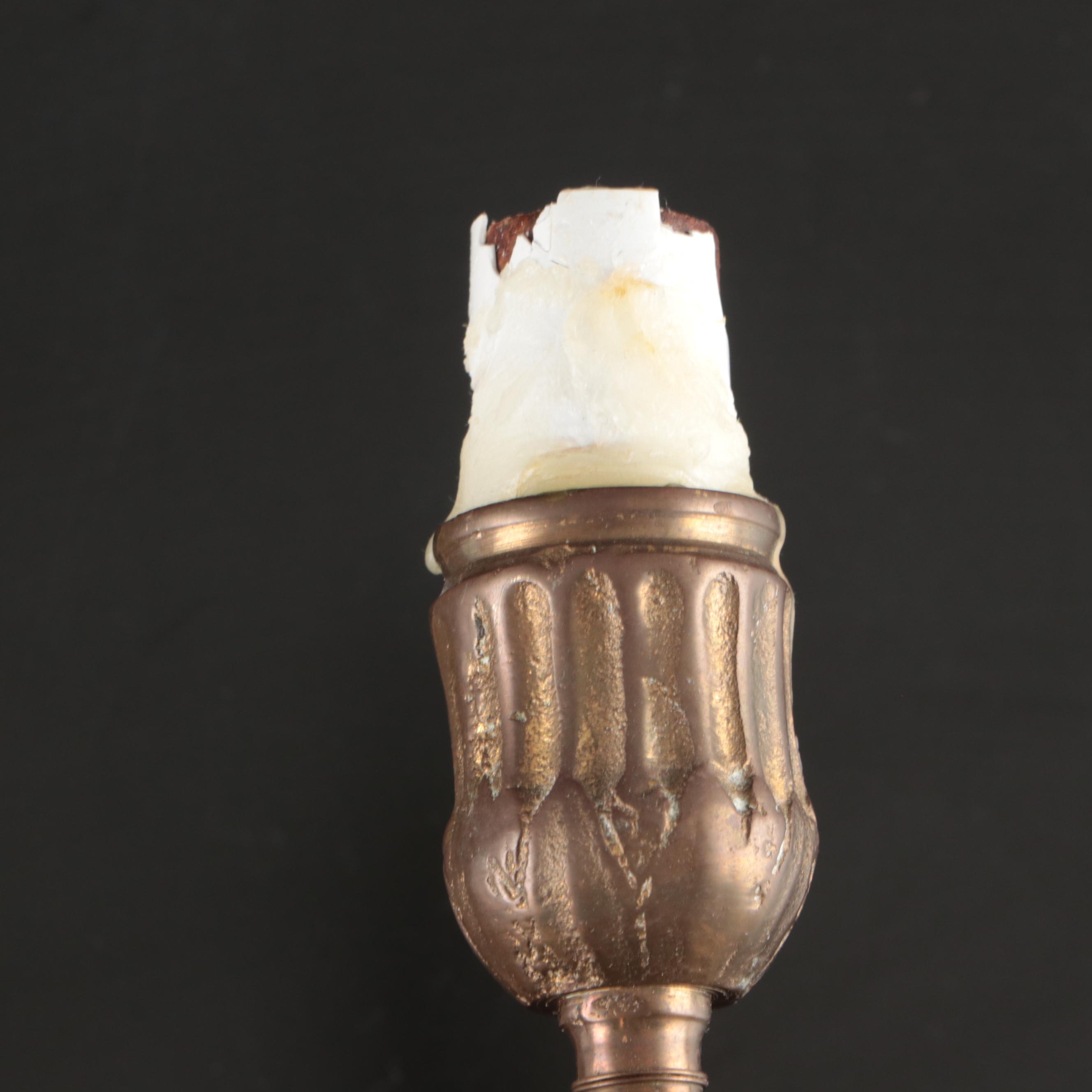 Maitland-Smith French Empire Style Handcast Brass Wall Sconces