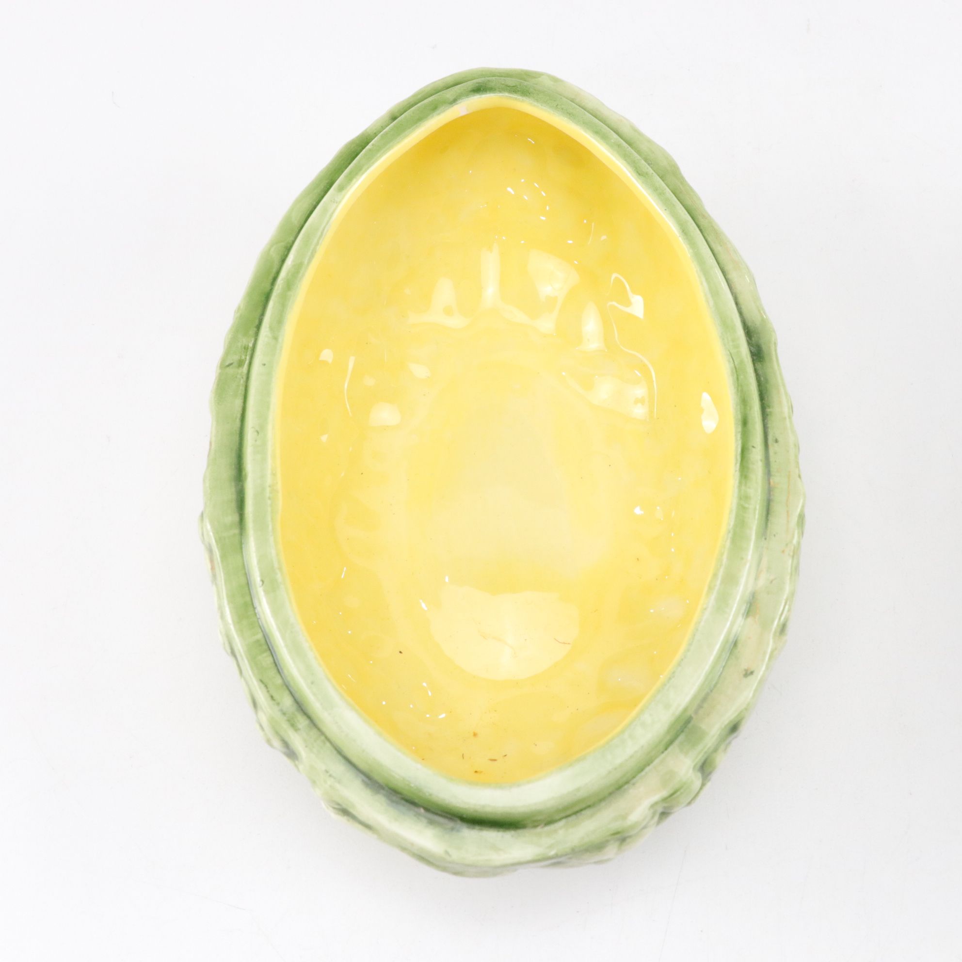 Ceramic and Porcelain Eggs with Tin Souvenir Egg in Faberge Pattern