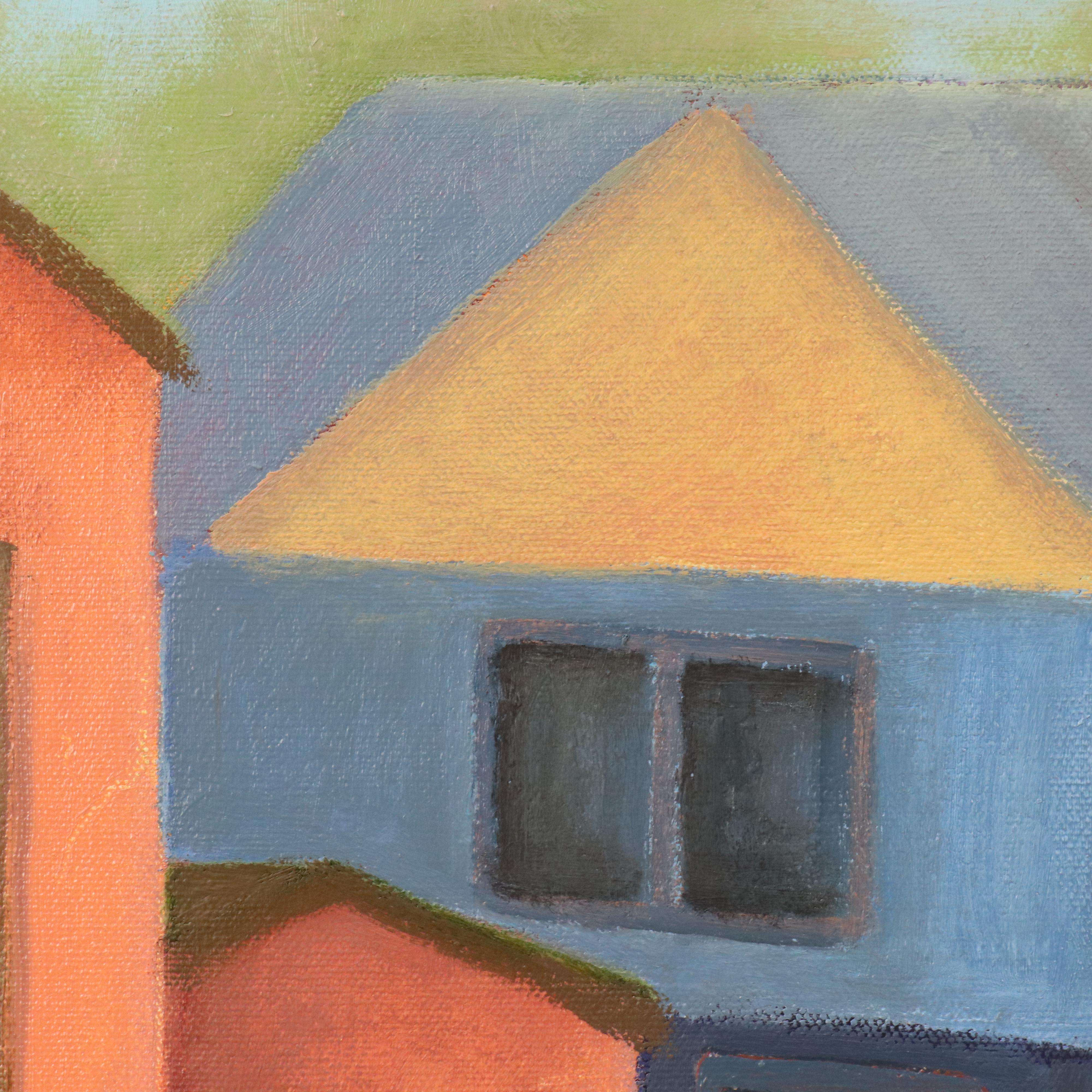 B. Brennan Selnick Residential Landscape Oil Painting, 2004