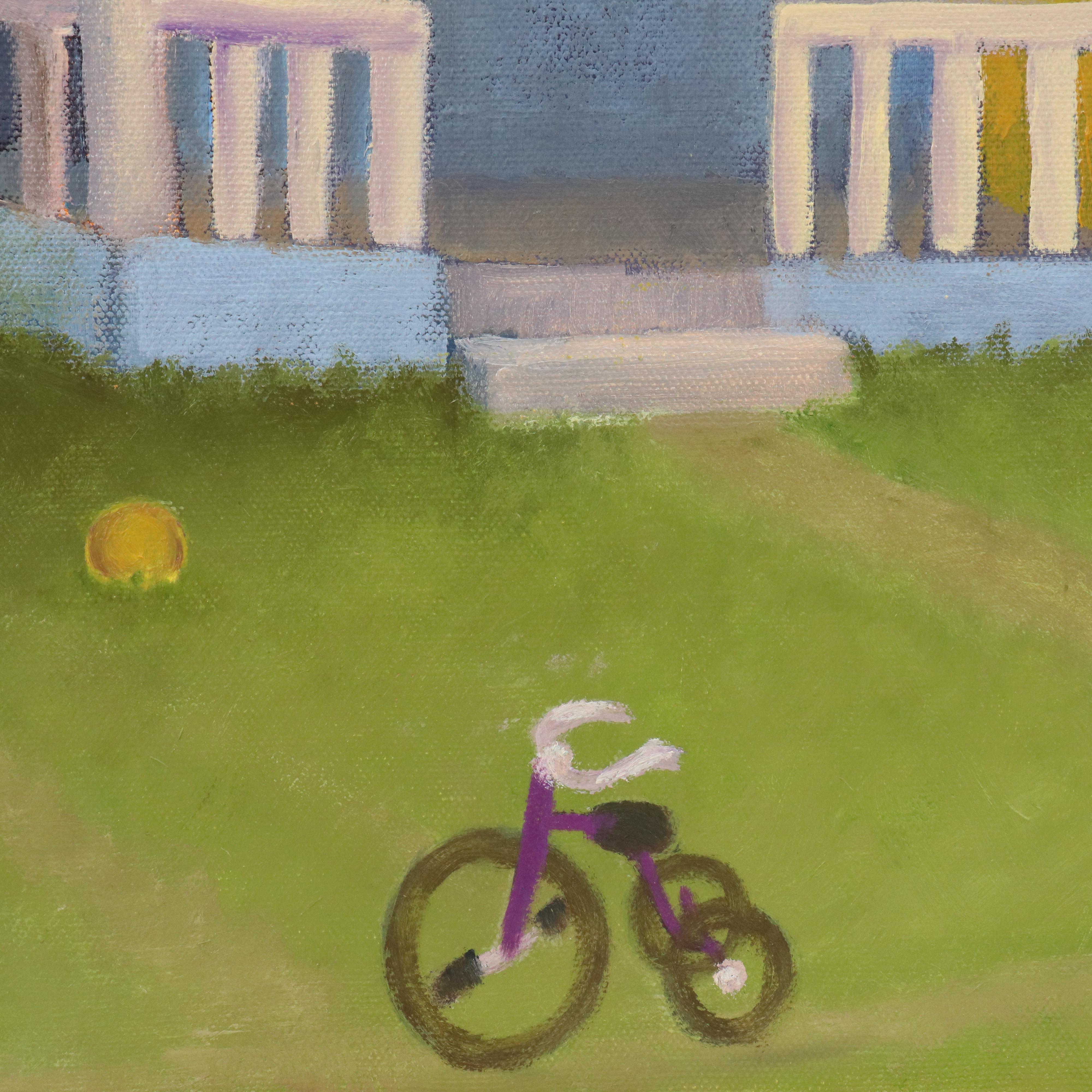 B. Brennan Selnick Residential Landscape Oil Painting, 2004