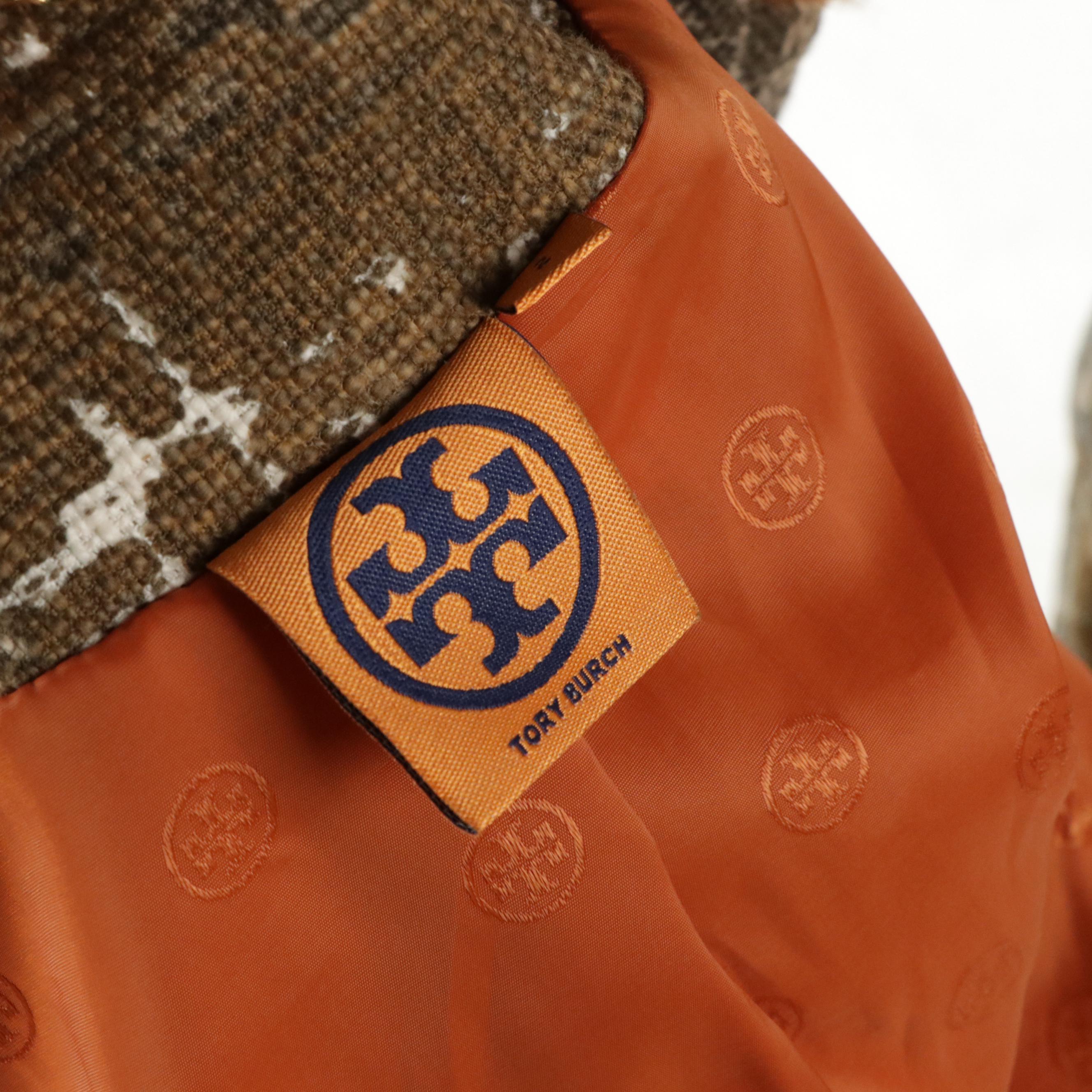 Tory Burch Three-Piece Skirt Set in Silk and Wool Blend