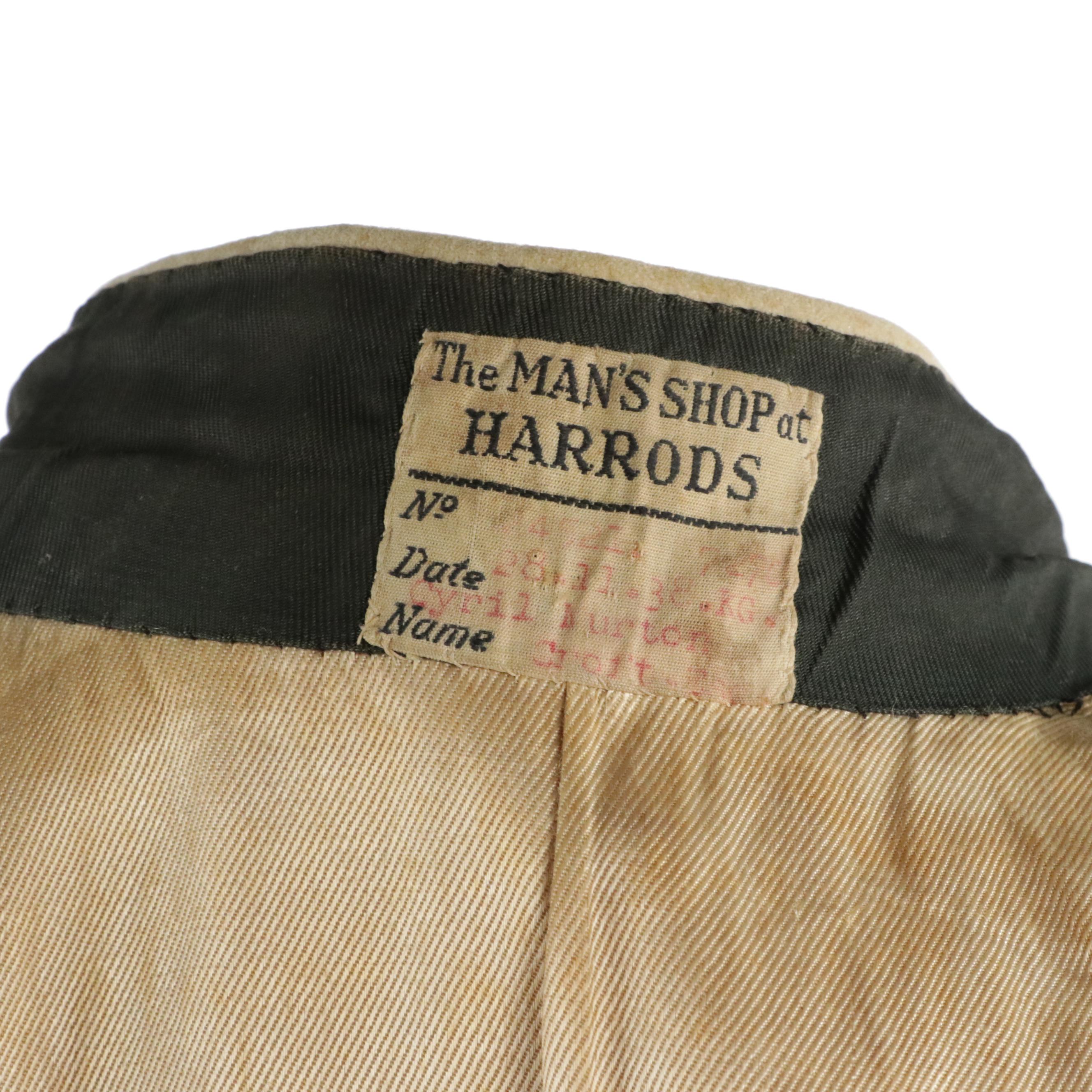 British Lord-Lieutenant Uniform Tunic Jacket in Scarlet Wool Melton, 1930s