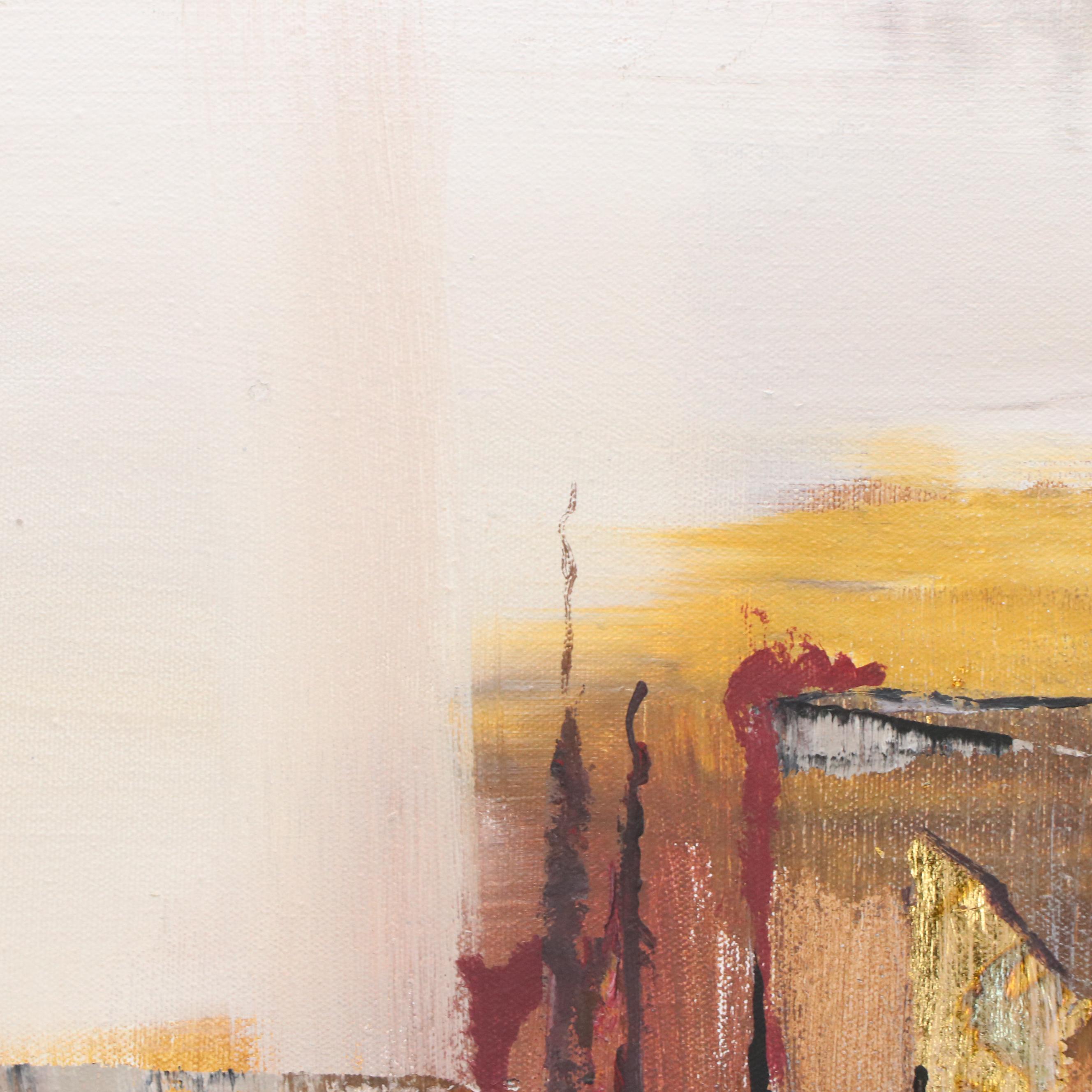 Abstract Mixed Media Painting, 21st Century