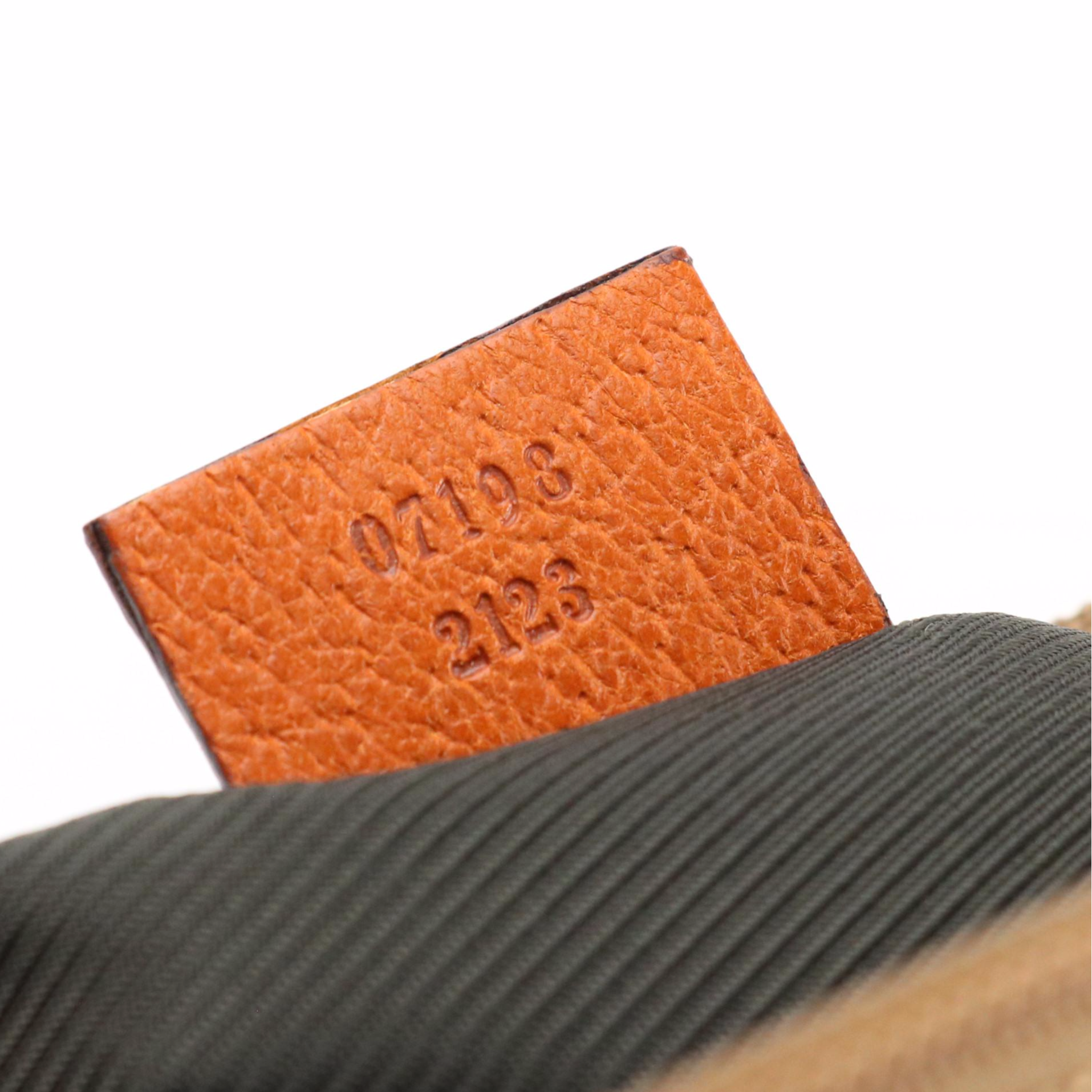 Gucci Boat Pochette in Monogram Canvas and Leather Trim