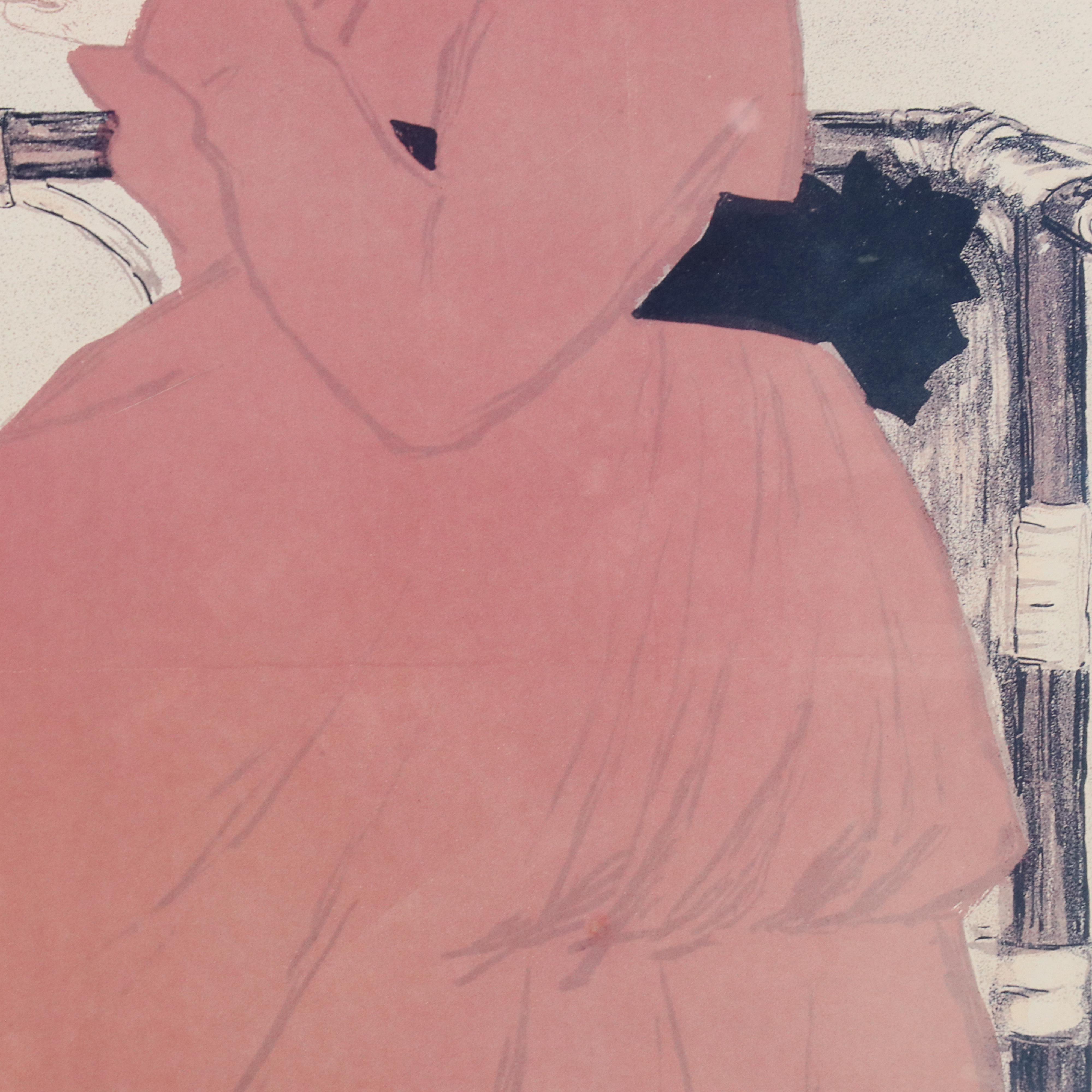 After Théophile Steinlen Offset Lithograph "Lait pur stérilisé de la Vingeanne"