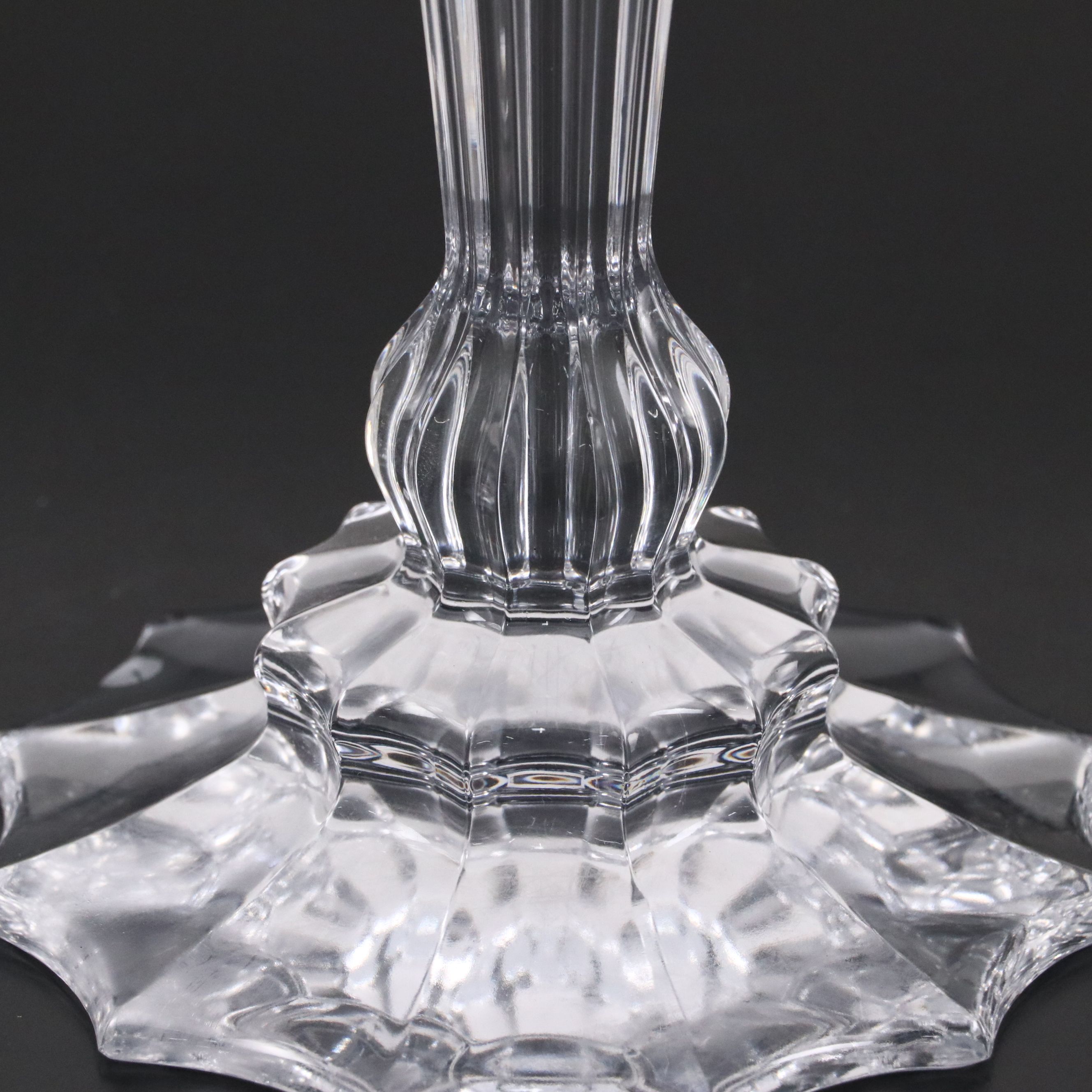 Pair of Mikasa "Audra" Crystal Candlesticks