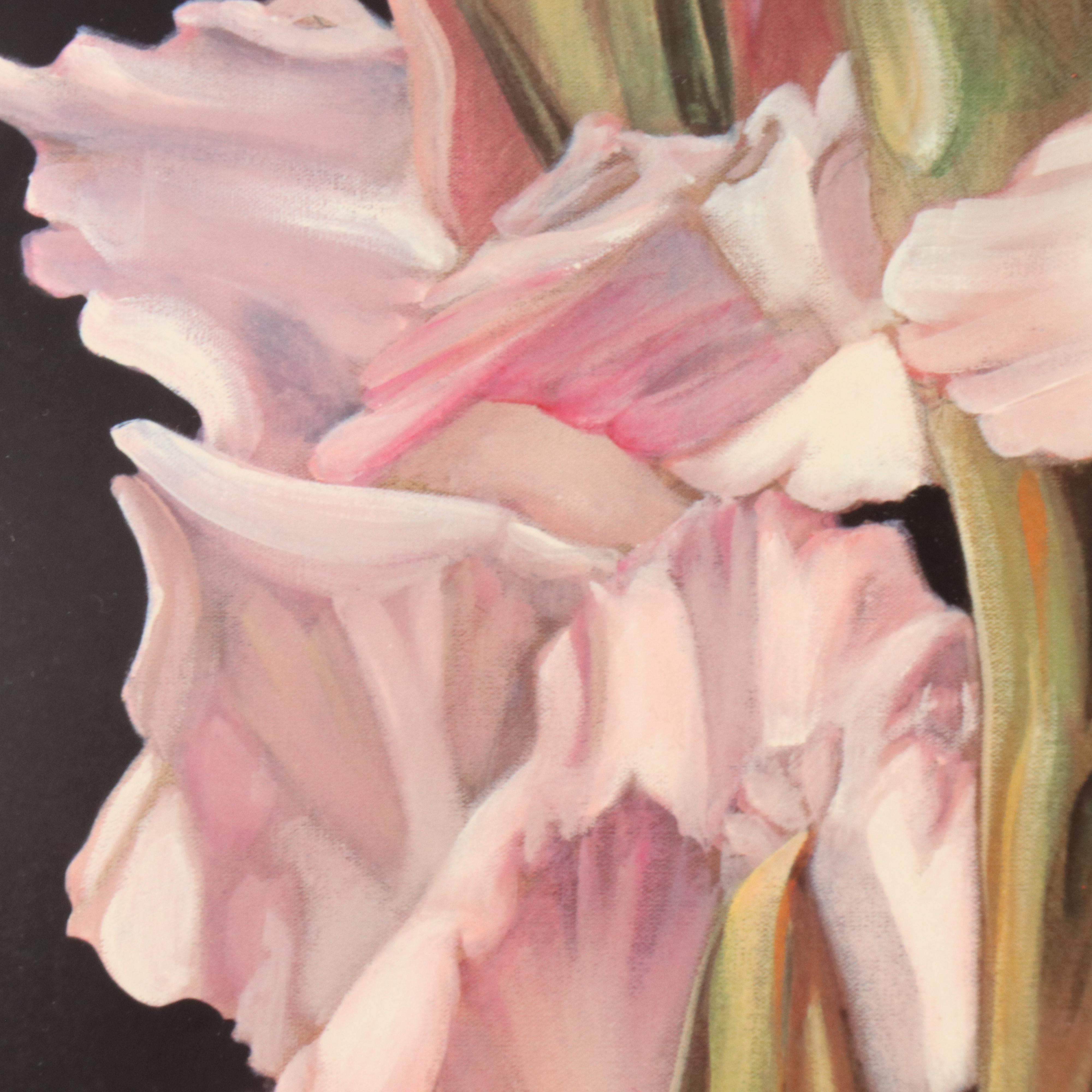 Nancy A. Noël Offset Lithograph of Gladiolus