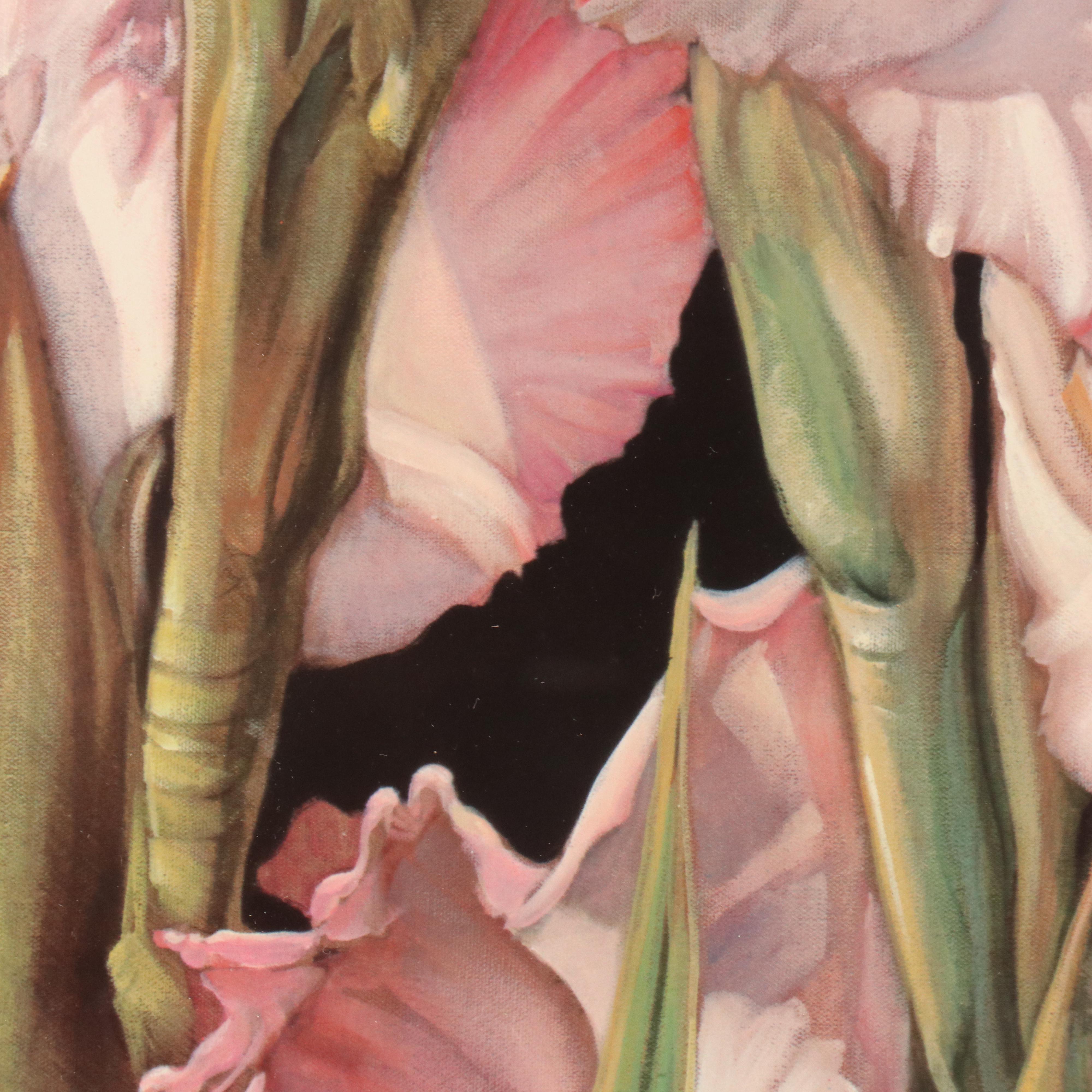 Nancy A. Noël Offset Lithograph of Gladiolus