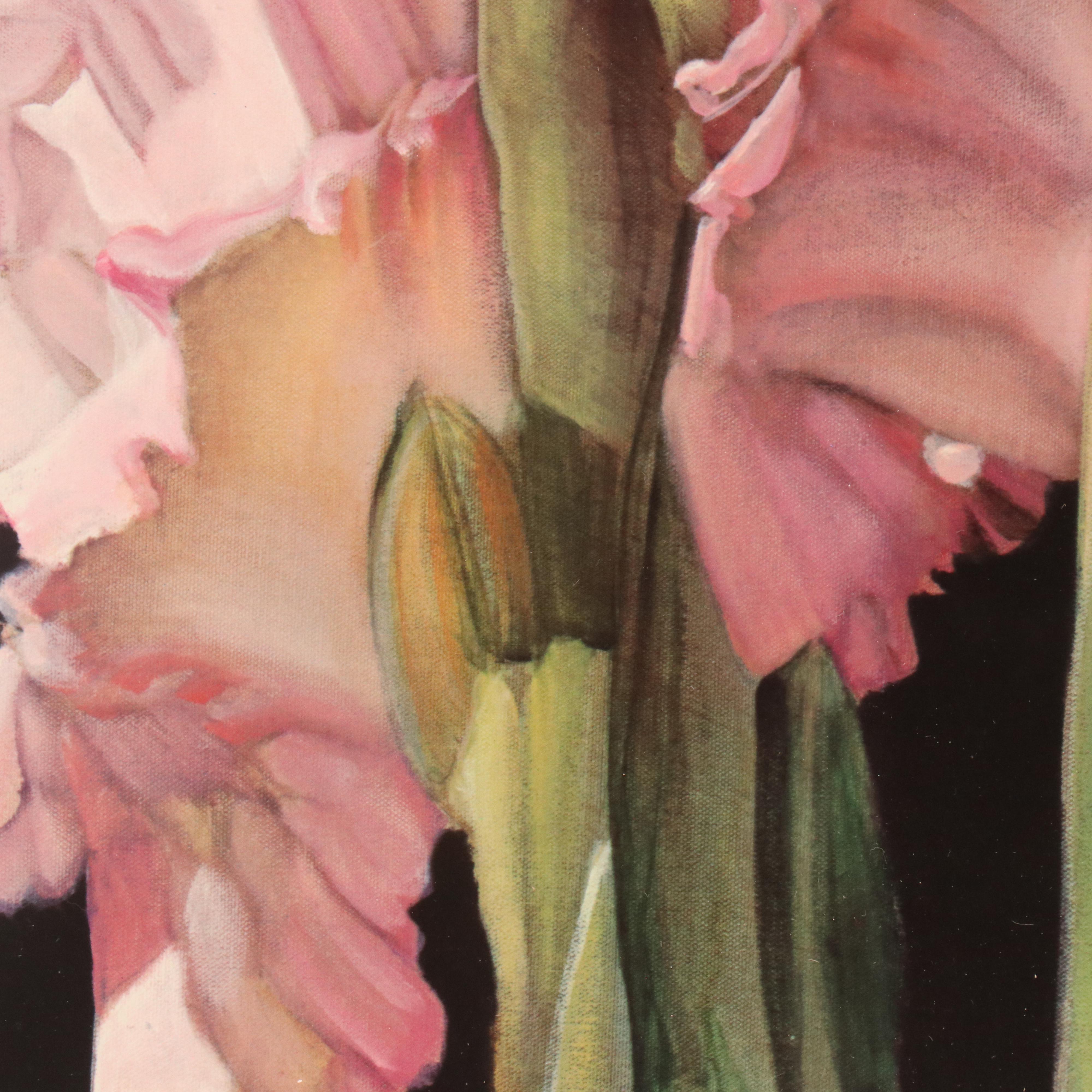 Nancy A. Noël Offset Lithograph of Gladiolus