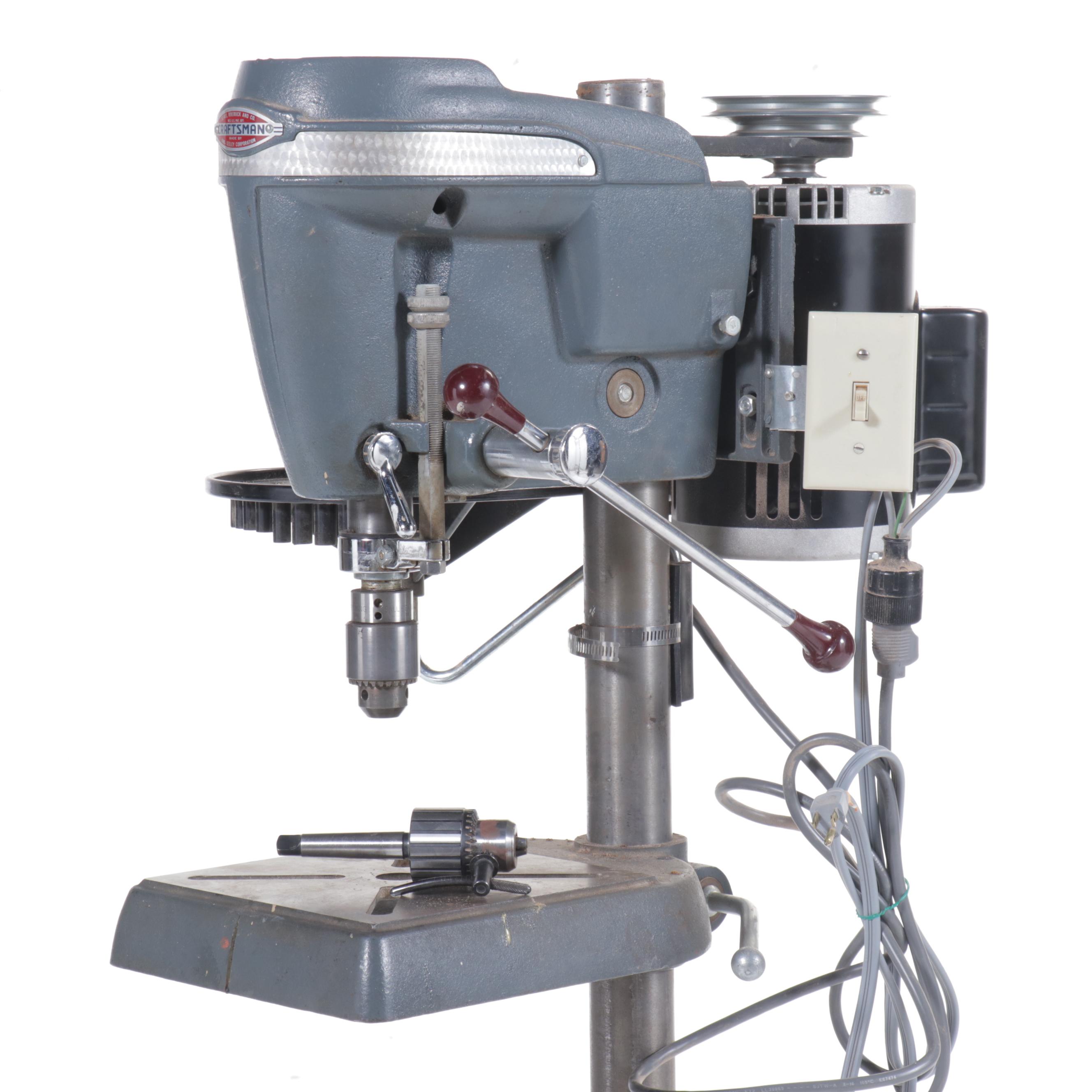 Craftsman Standing Drill Press, Late 20th Century