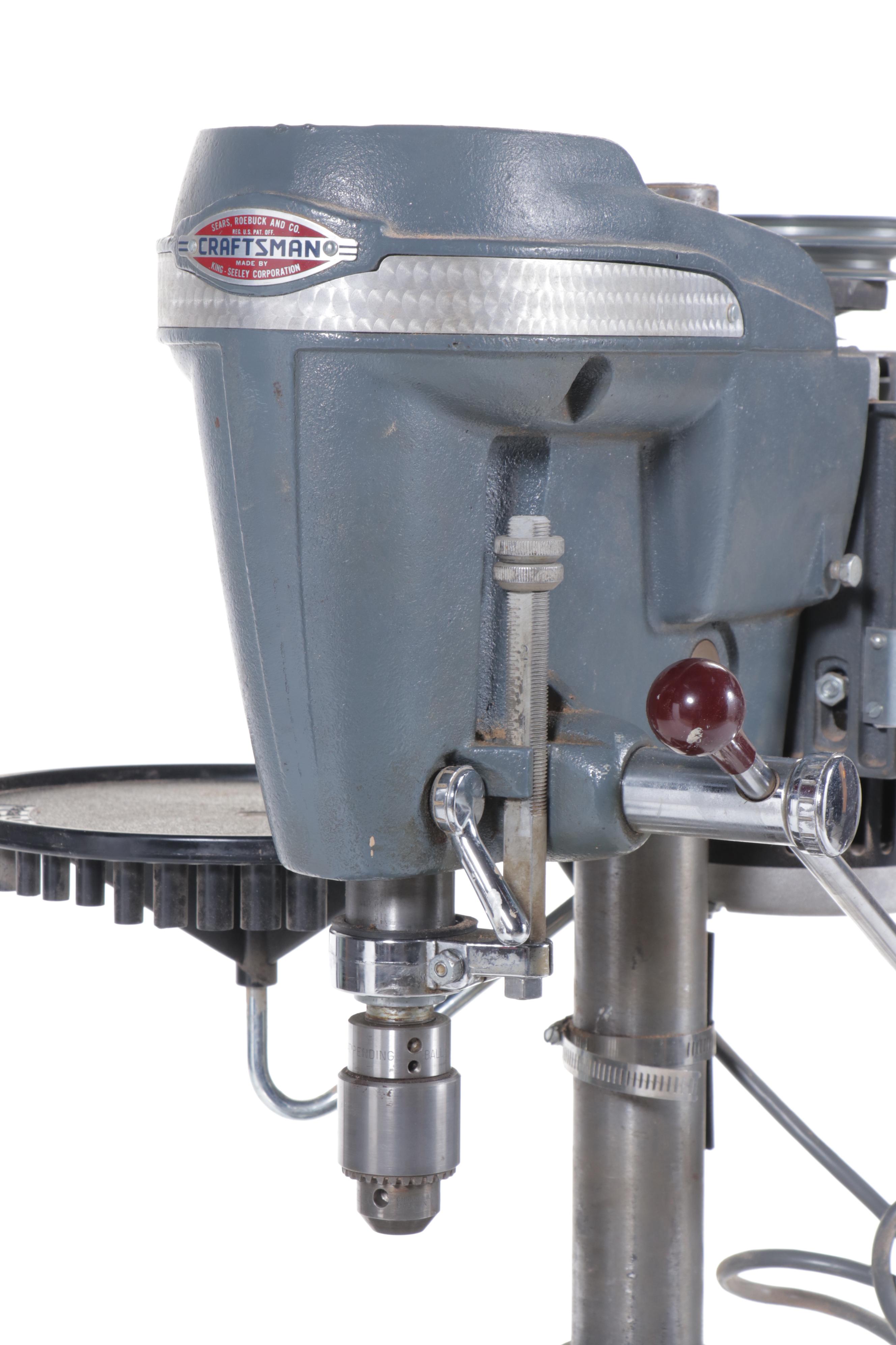 Craftsman Standing Drill Press, Late 20th Century