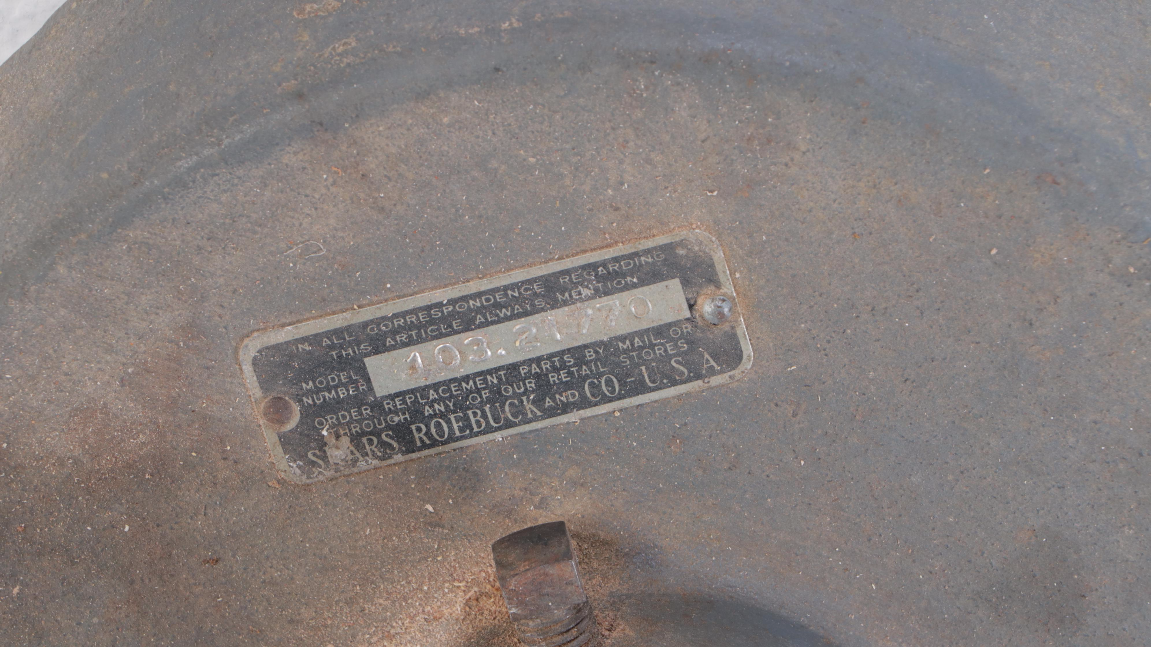 Craftsman Standing Drill Press, Late 20th Century