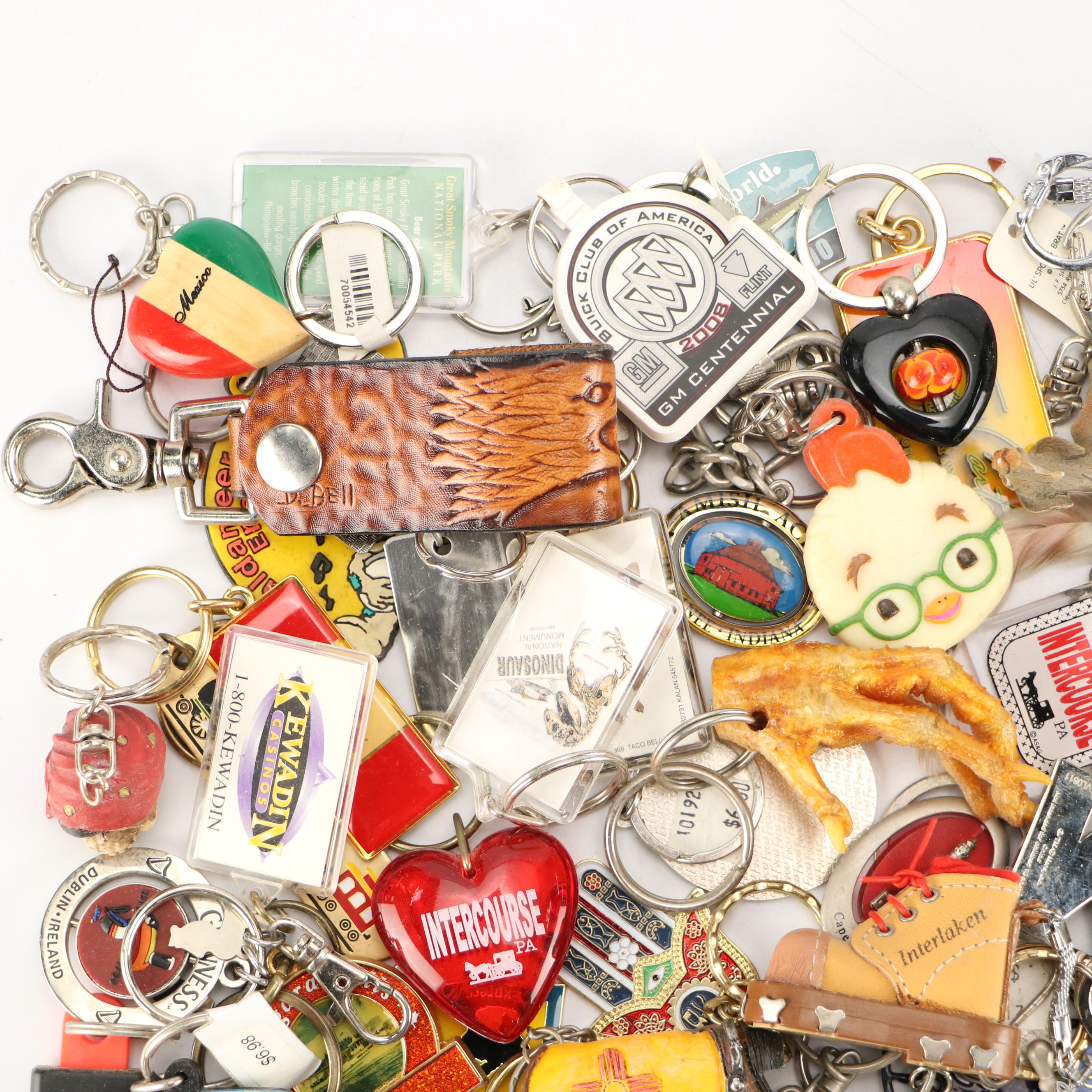 Walt Disney World, Camp Snoopy and More Souvenir Key Chains