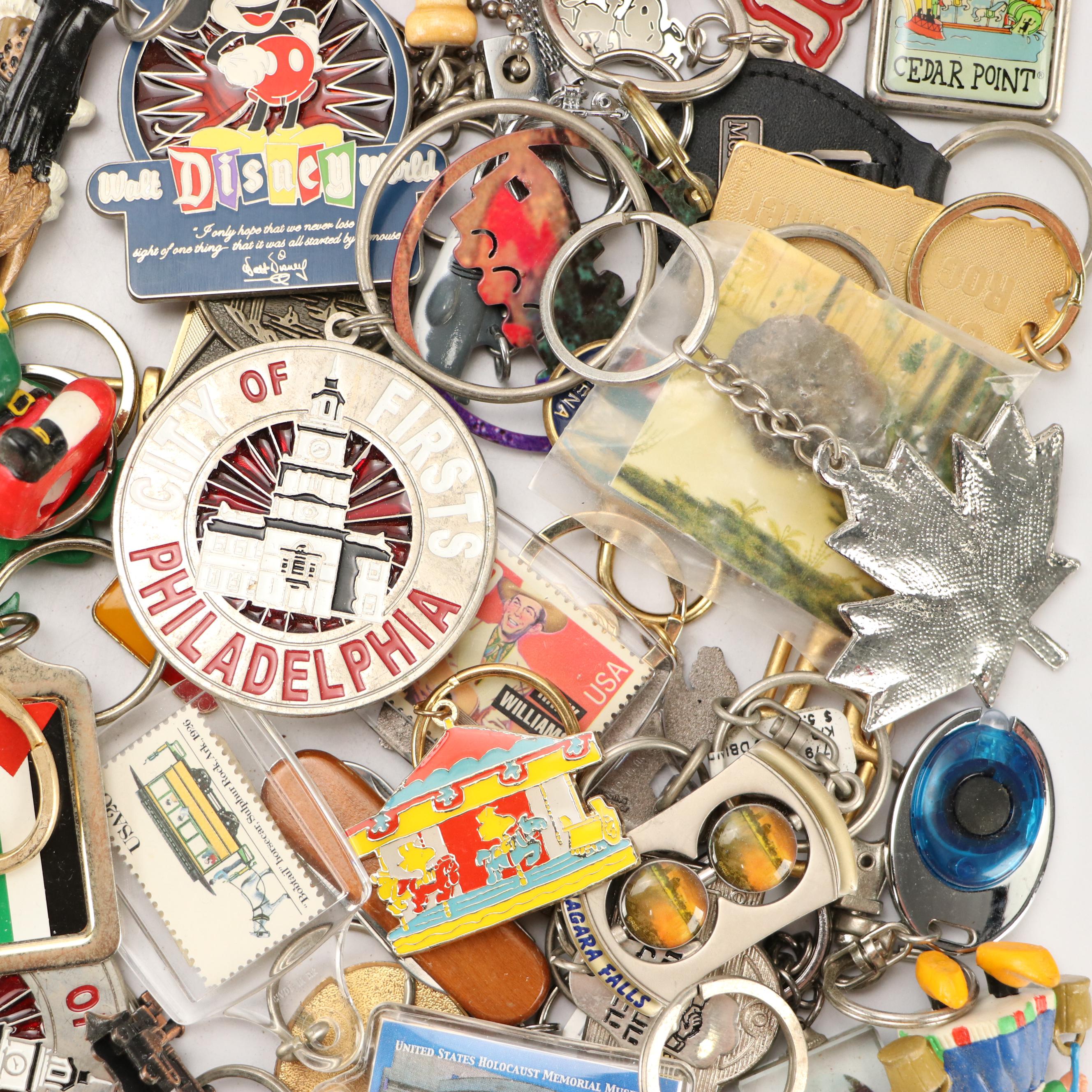 Walt Disney World, Camp Snoopy and More Souvenir Key Chains