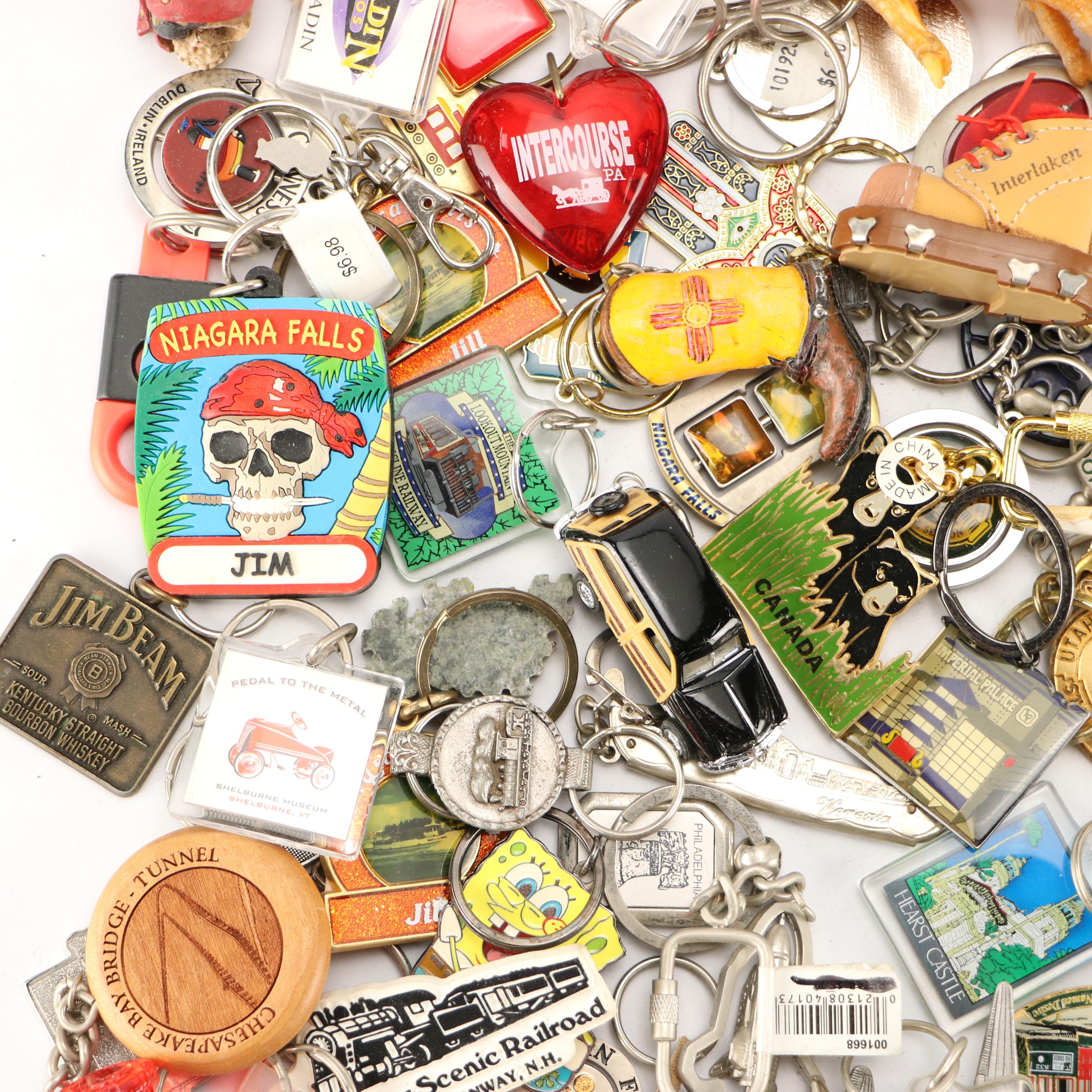 Walt Disney World, Camp Snoopy and More Souvenir Key Chains