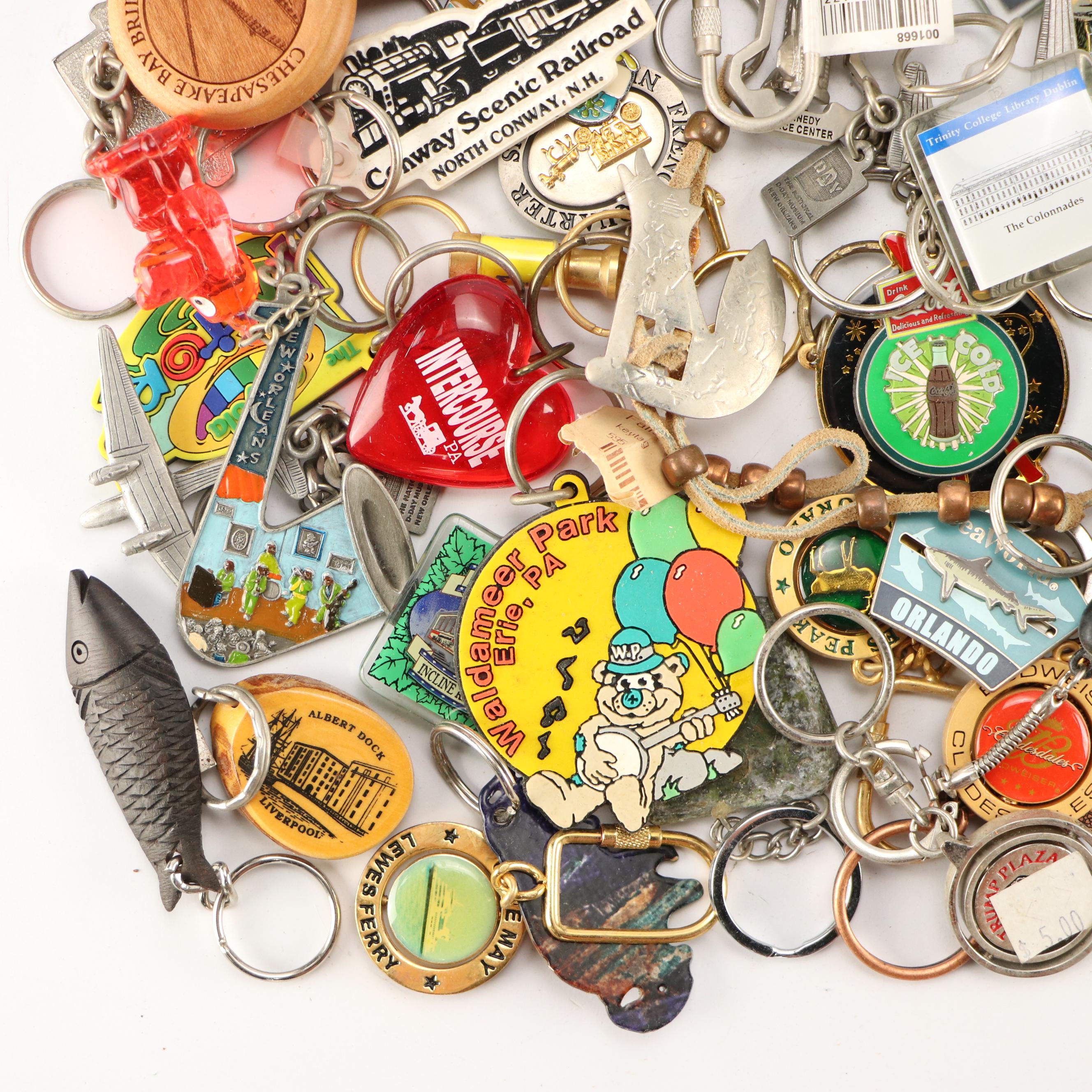 Walt Disney World, Camp Snoopy and More Souvenir Key Chains