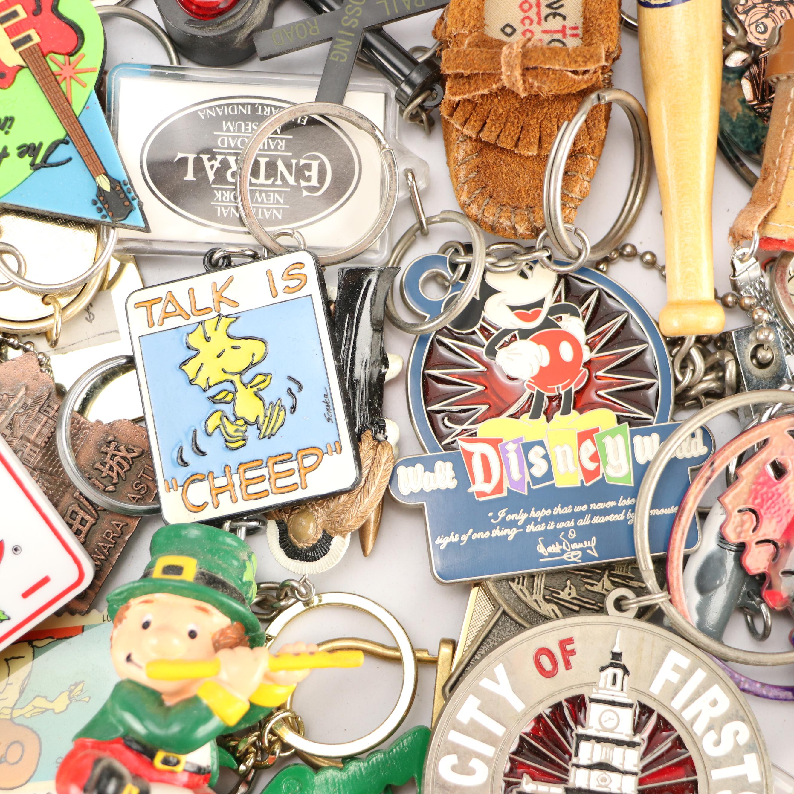 Walt Disney World, Camp Snoopy and More Souvenir Key Chains