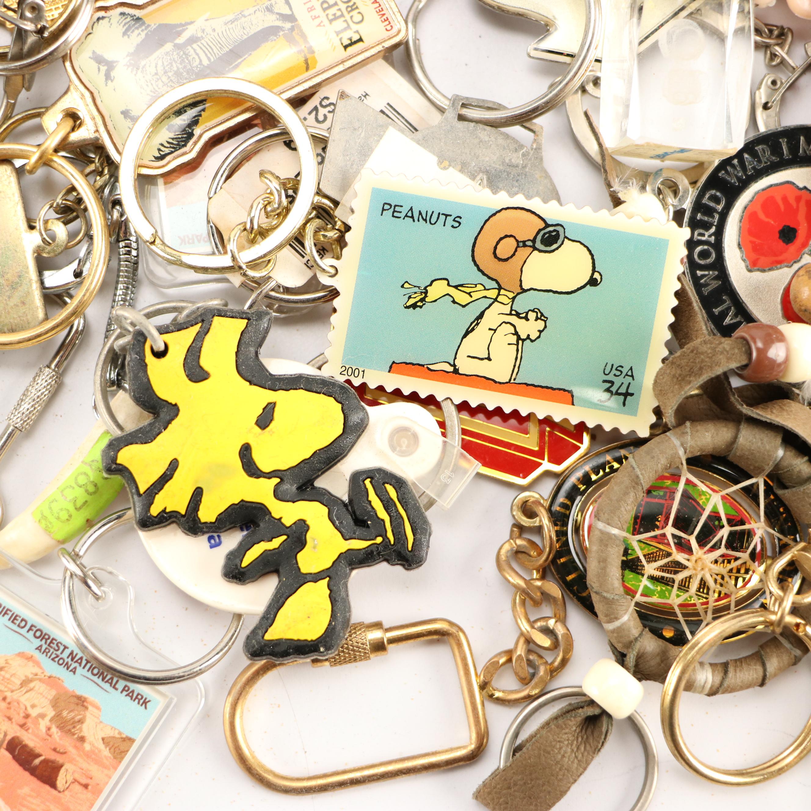 Walt Disney World, Camp Snoopy and More Souvenir Key Chains