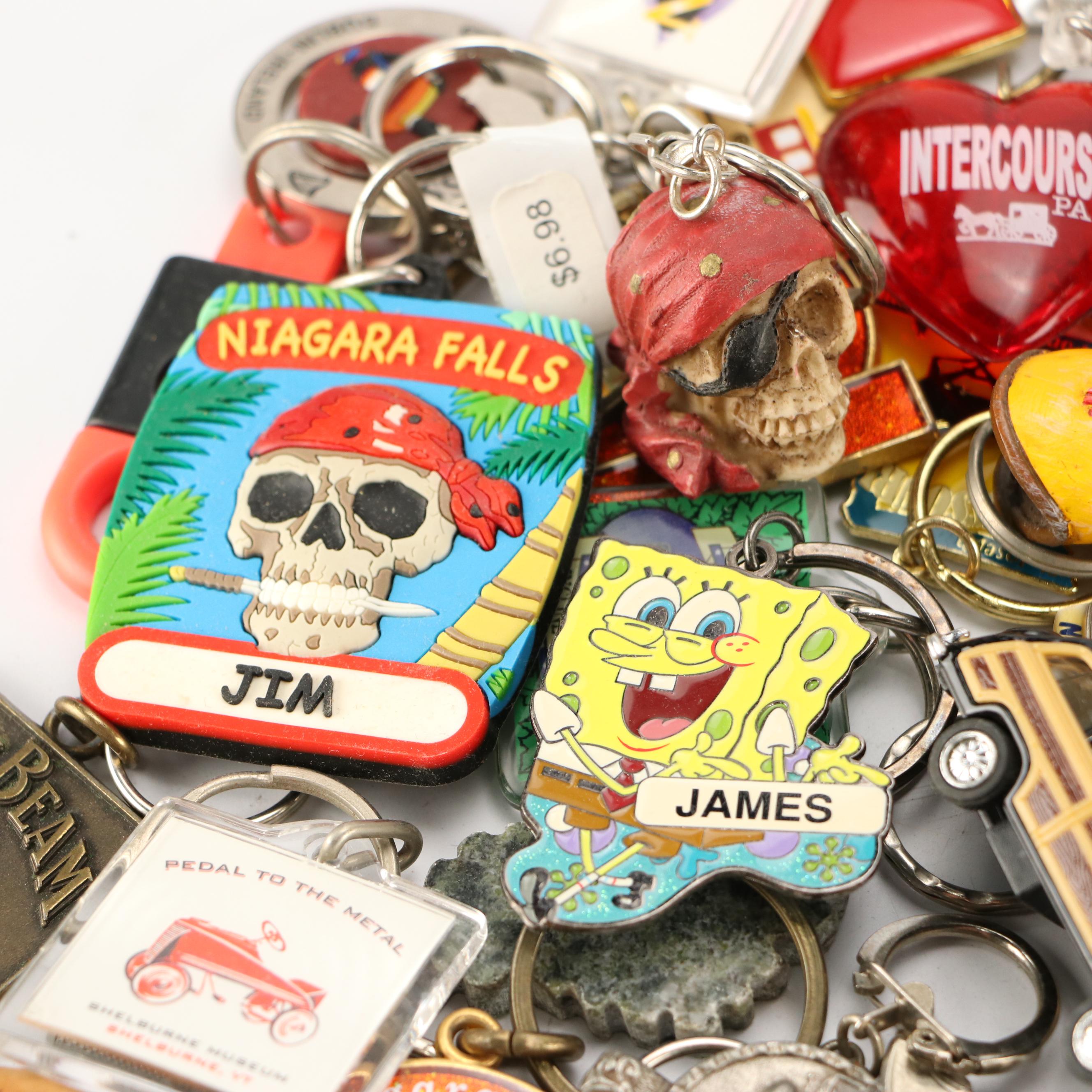 Walt Disney World, Camp Snoopy and More Souvenir Key Chains