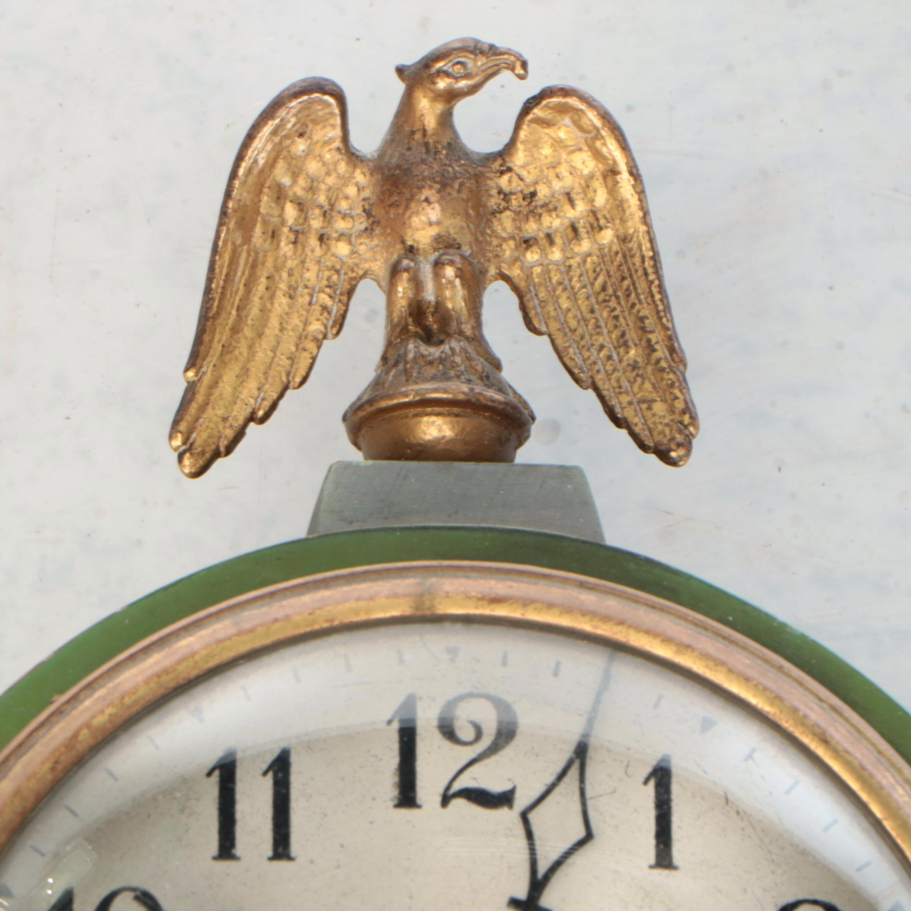 Gilbert Wooden Banjo Wall Clock, Early 20th C.