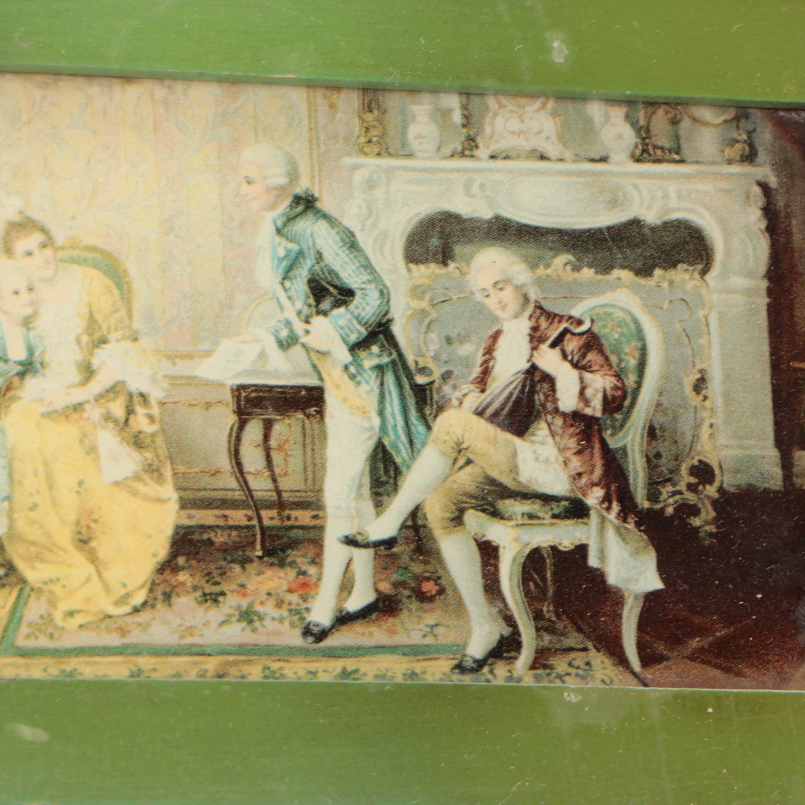 Gilbert Wooden Banjo Wall Clock, Early 20th C.