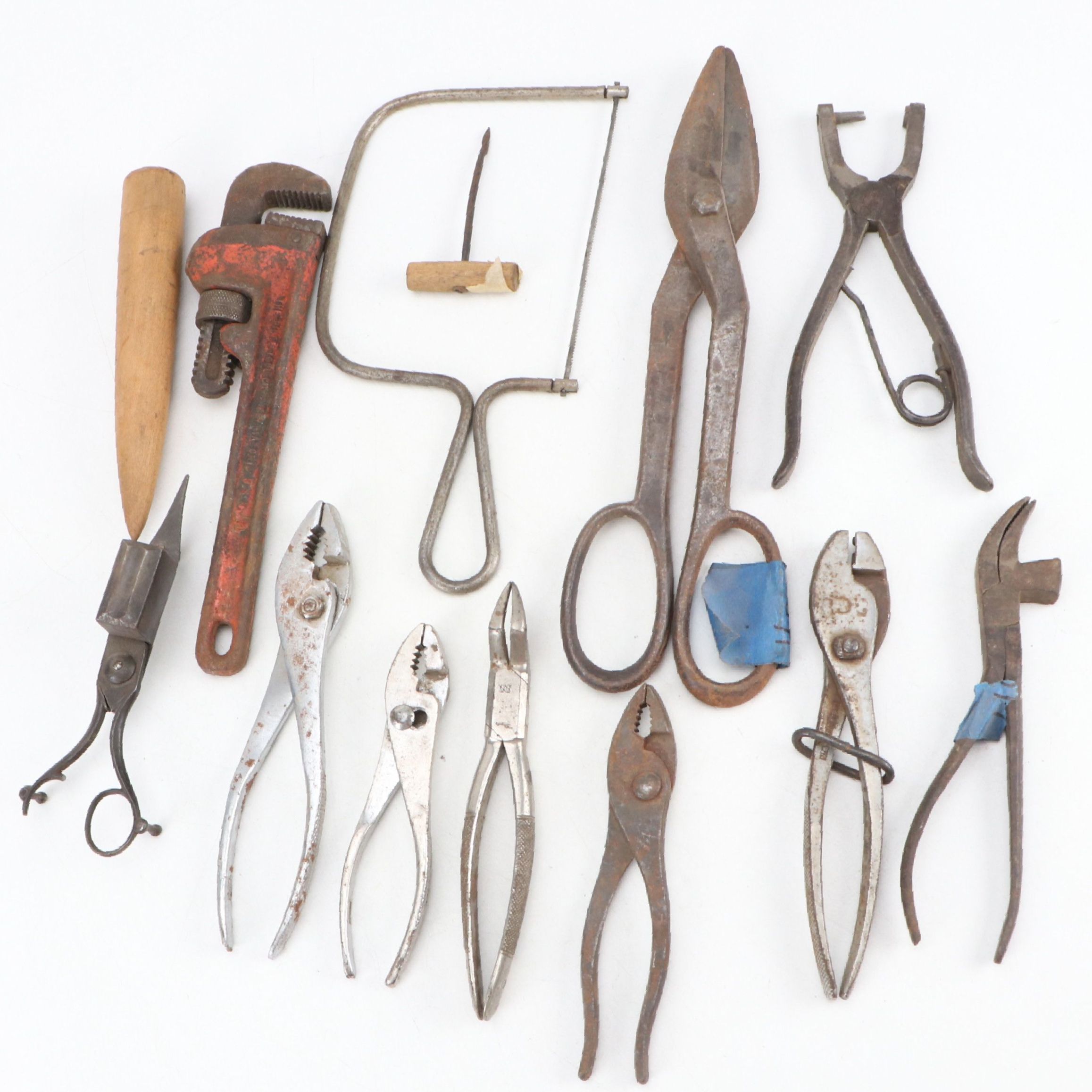Cobbler's Pliers, Tin Snips, Jig Saw and More Workshop Tools