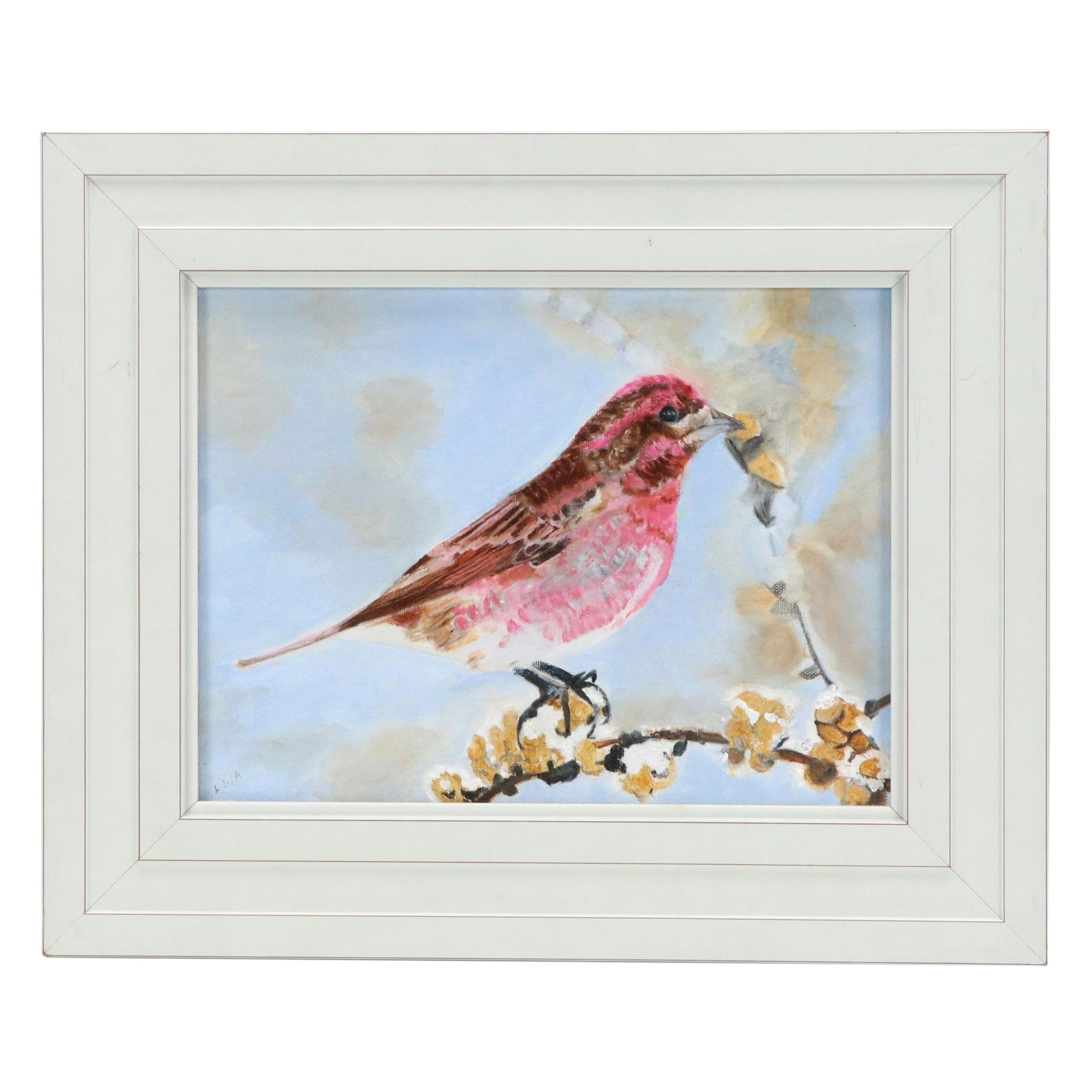 Oil Painting of Bird, 2008