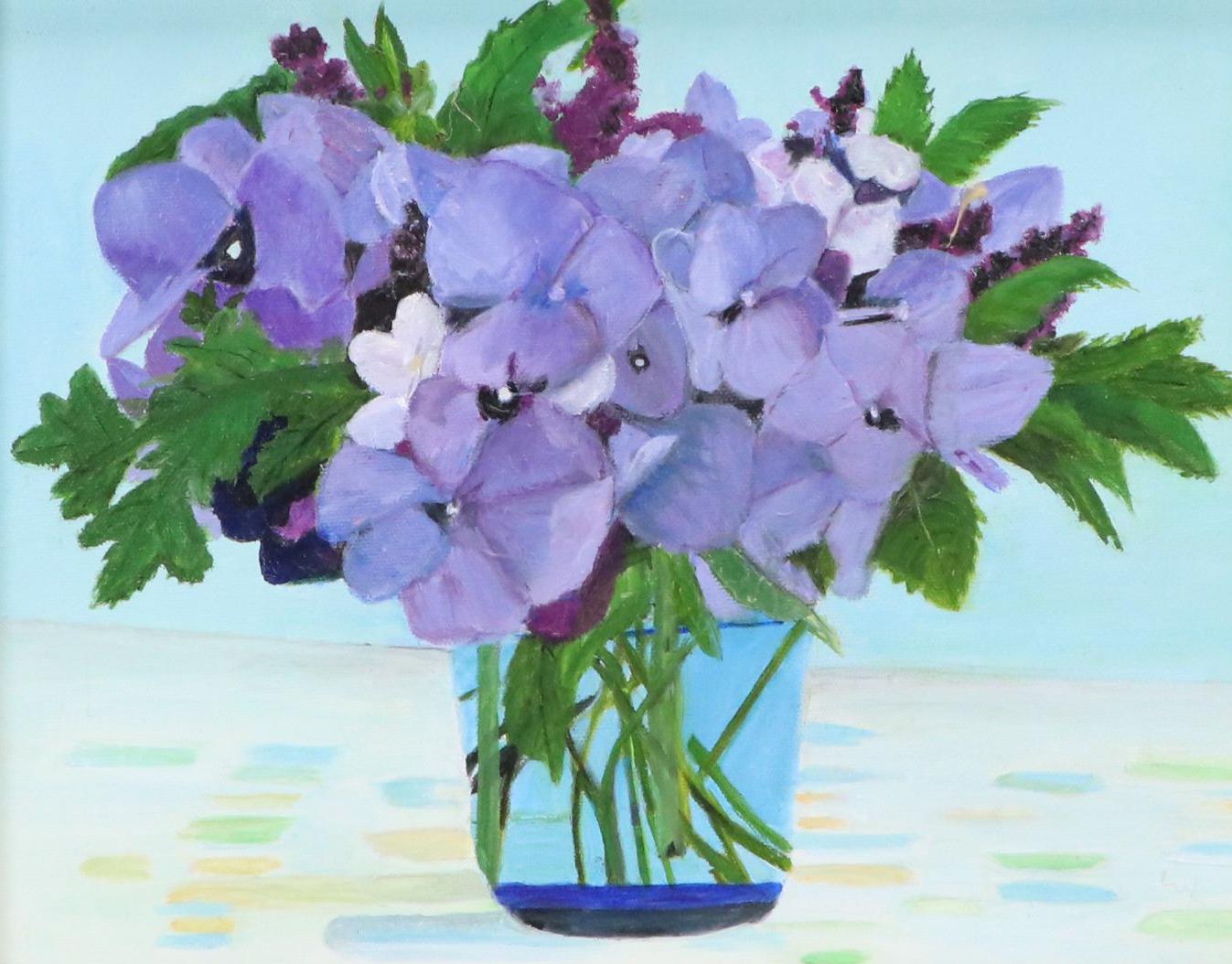 Floral Still Life Oil Painting, 2009