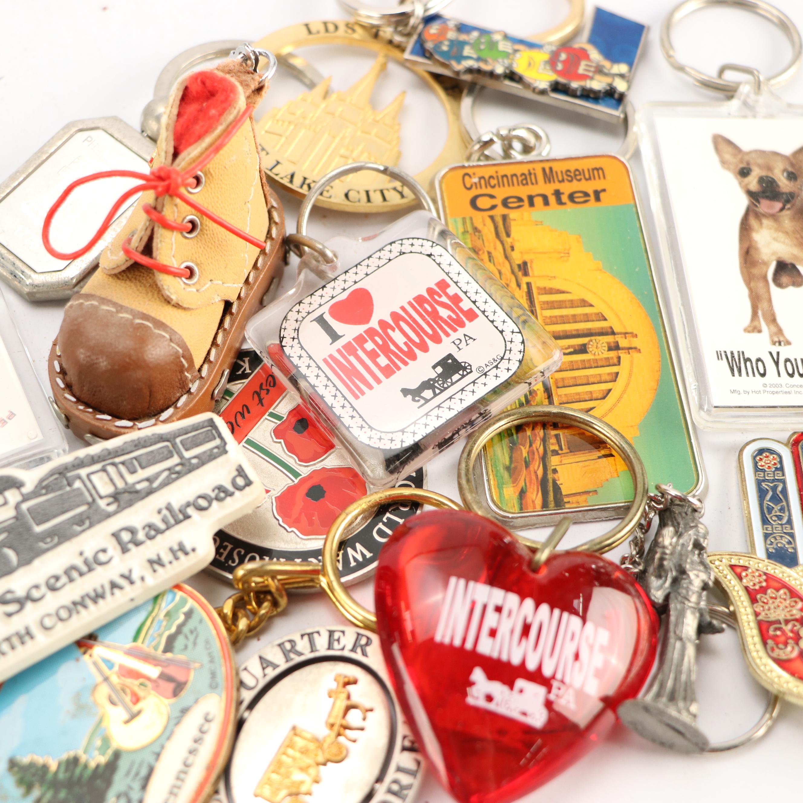 Walt Disney World, Camp Snoopy and More Souvenir Key Chains