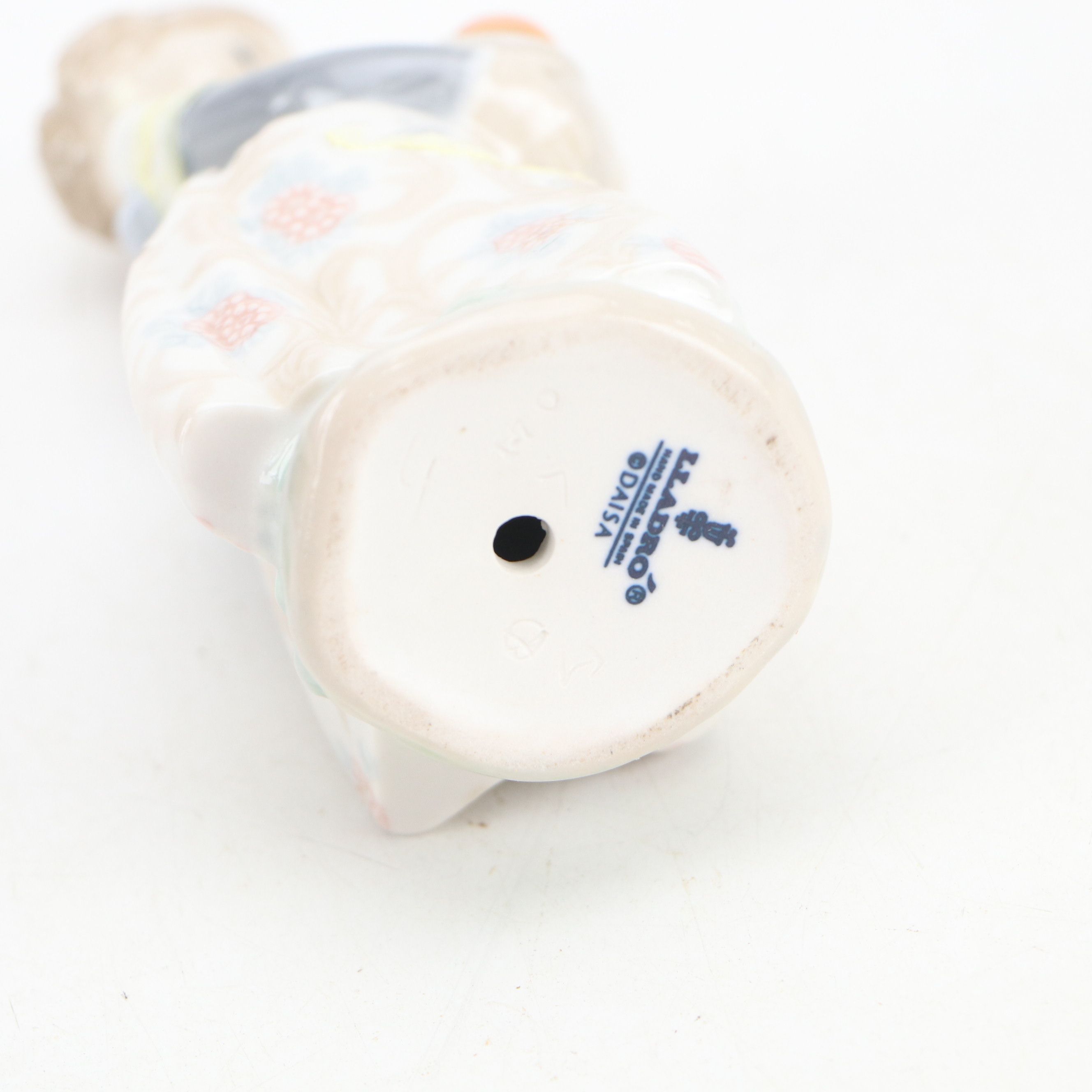 Lladró "Dreamer," "Naughty," and "Valencian Girl" Porcelain Figurines