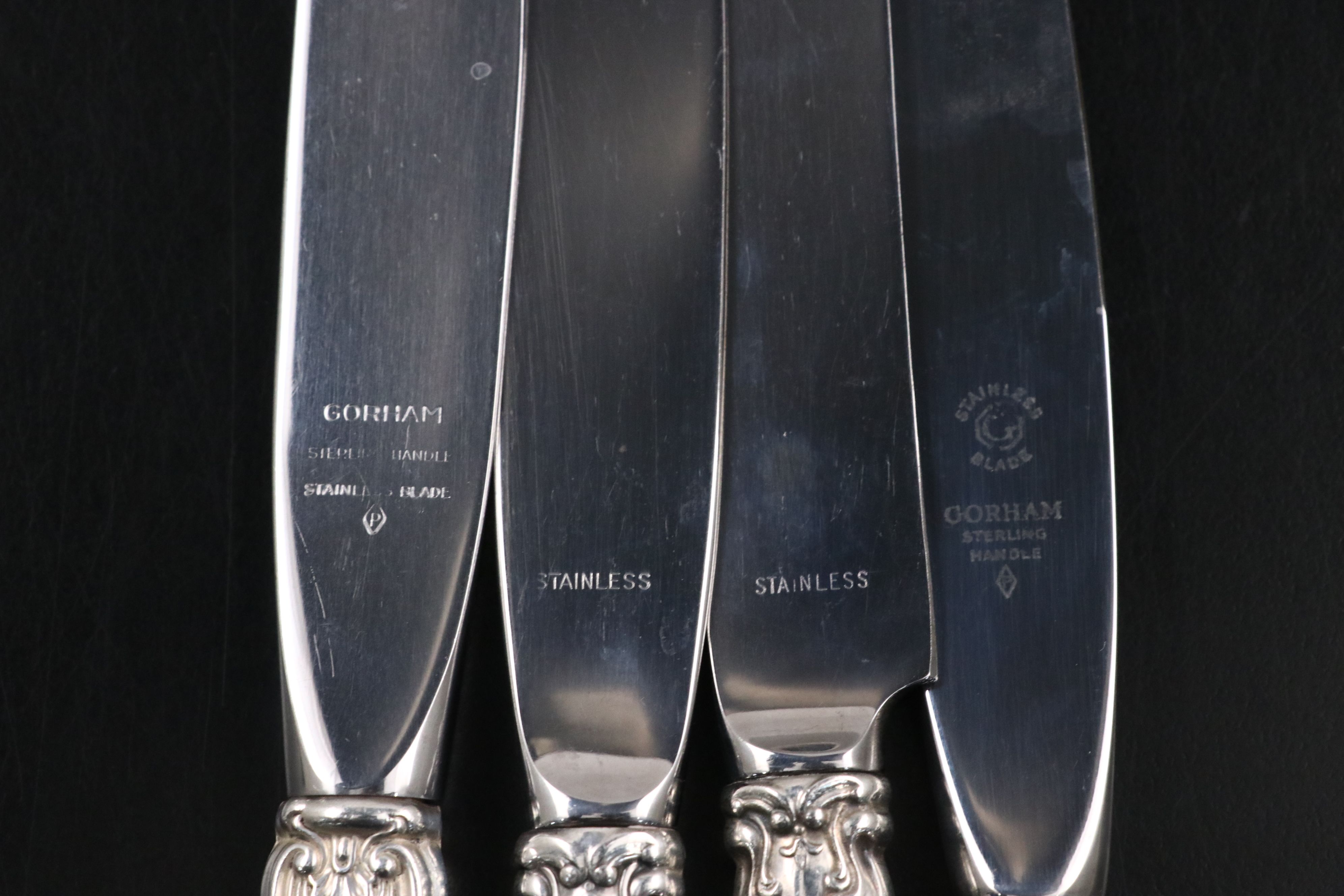 Gorham "Chantilly" Sterling Silver Flatware