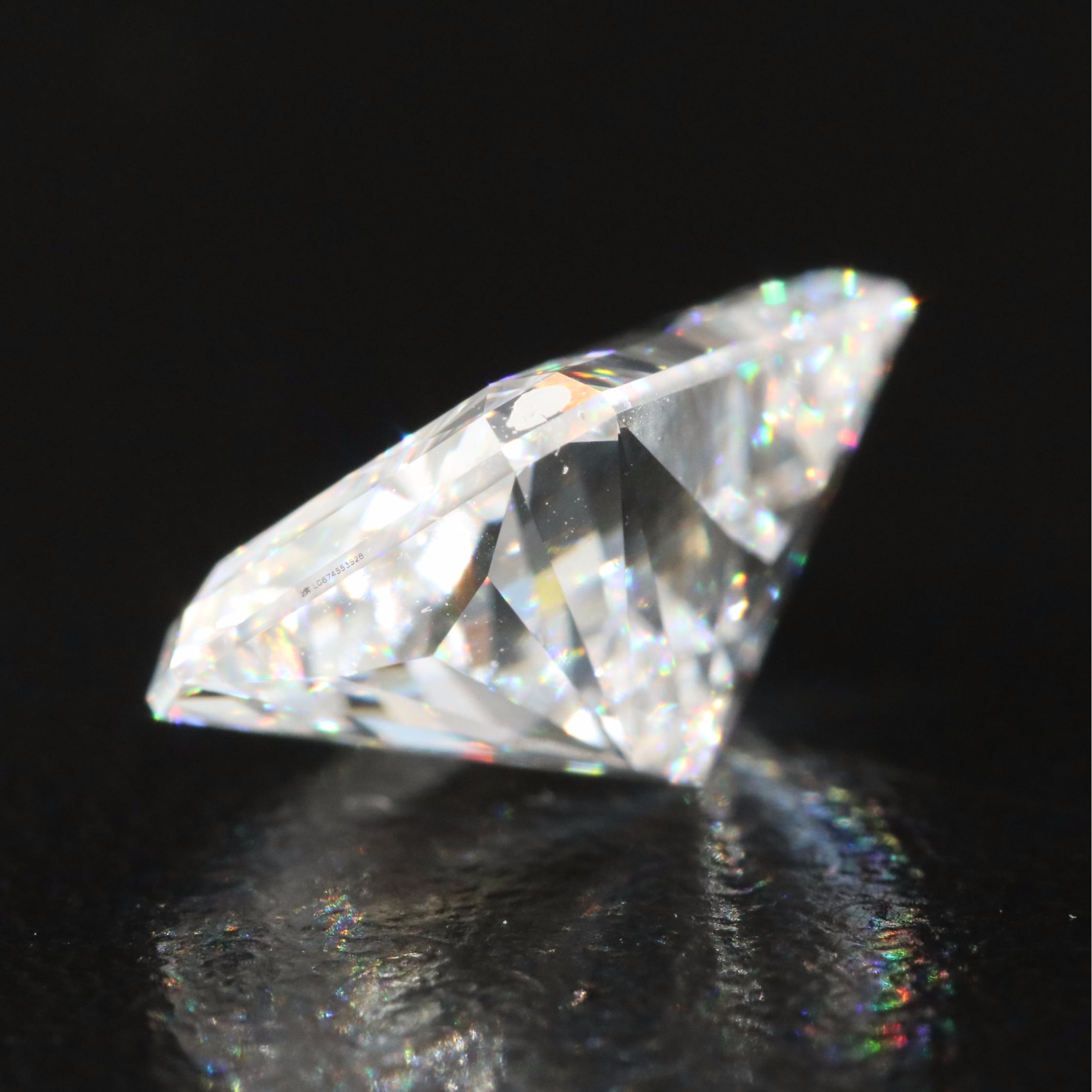 Loose 5.08 CT Lab Grown Diamond with IGI Report